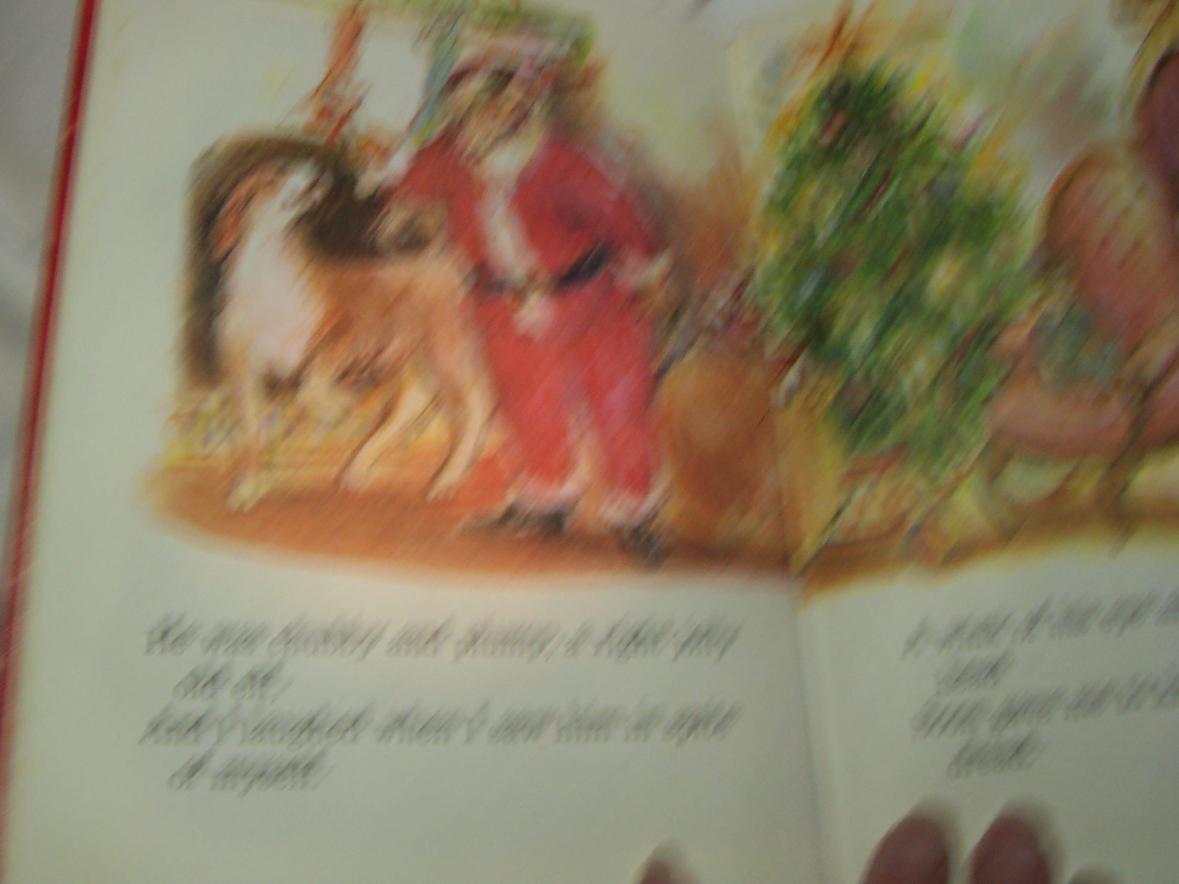 Night Before Christmas Book by Clement C Moore 1965