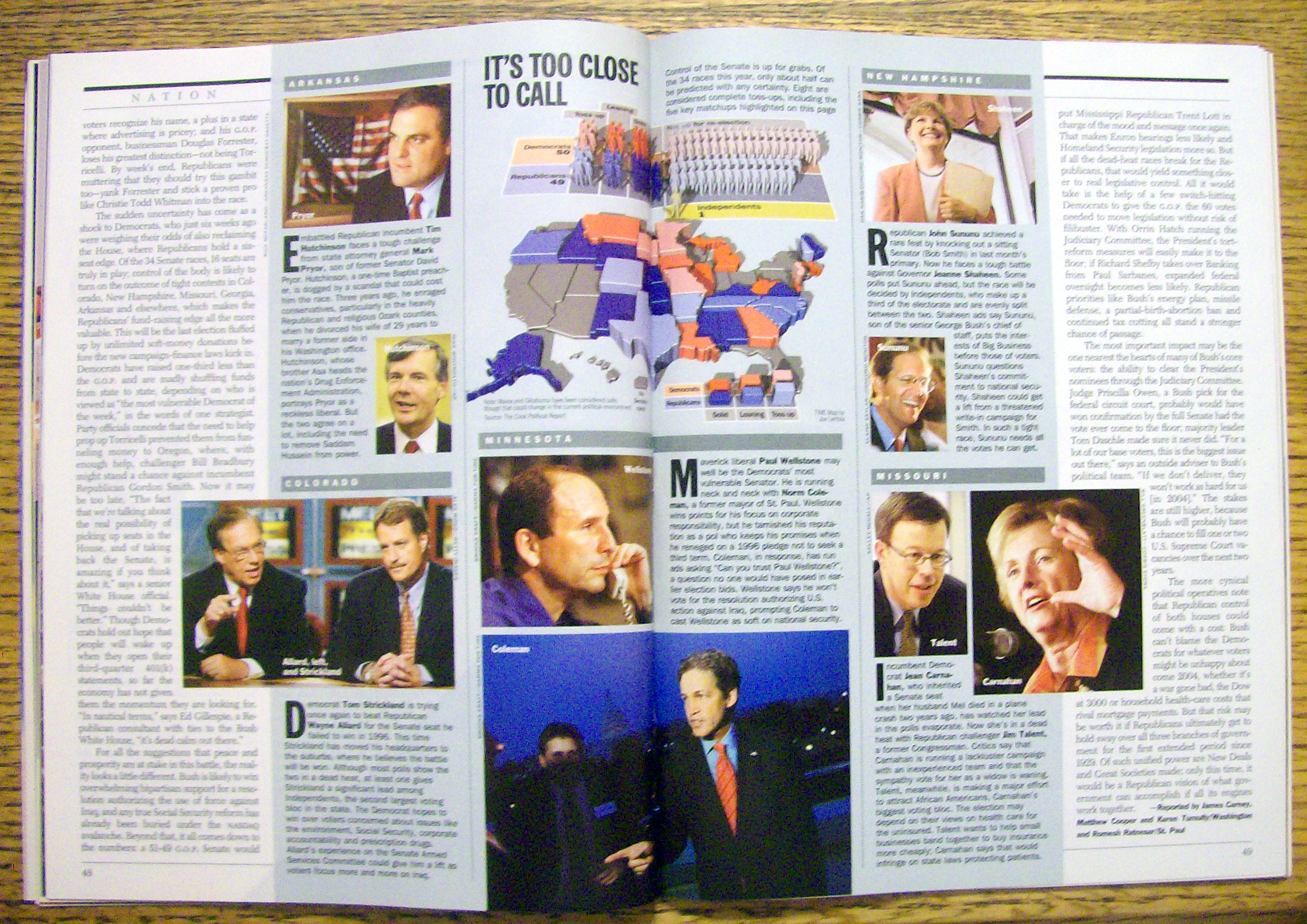 Time Magazine October 14, 2002 Inside New American Home
