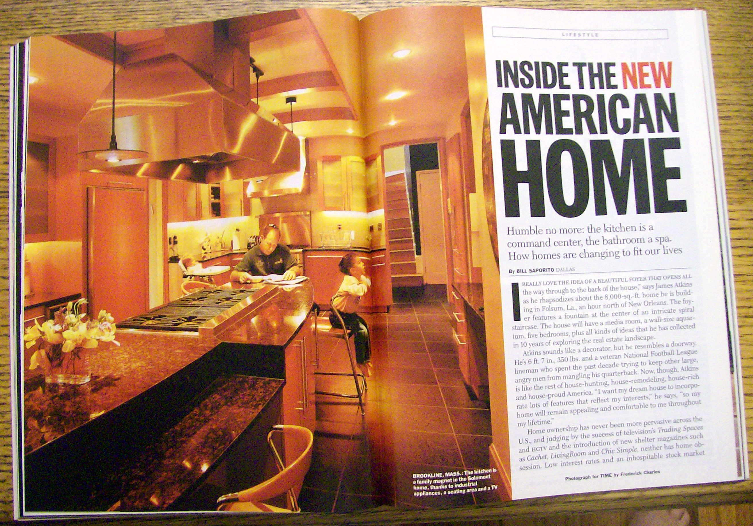 Time Magazine October 14, 2002 Inside New American Home