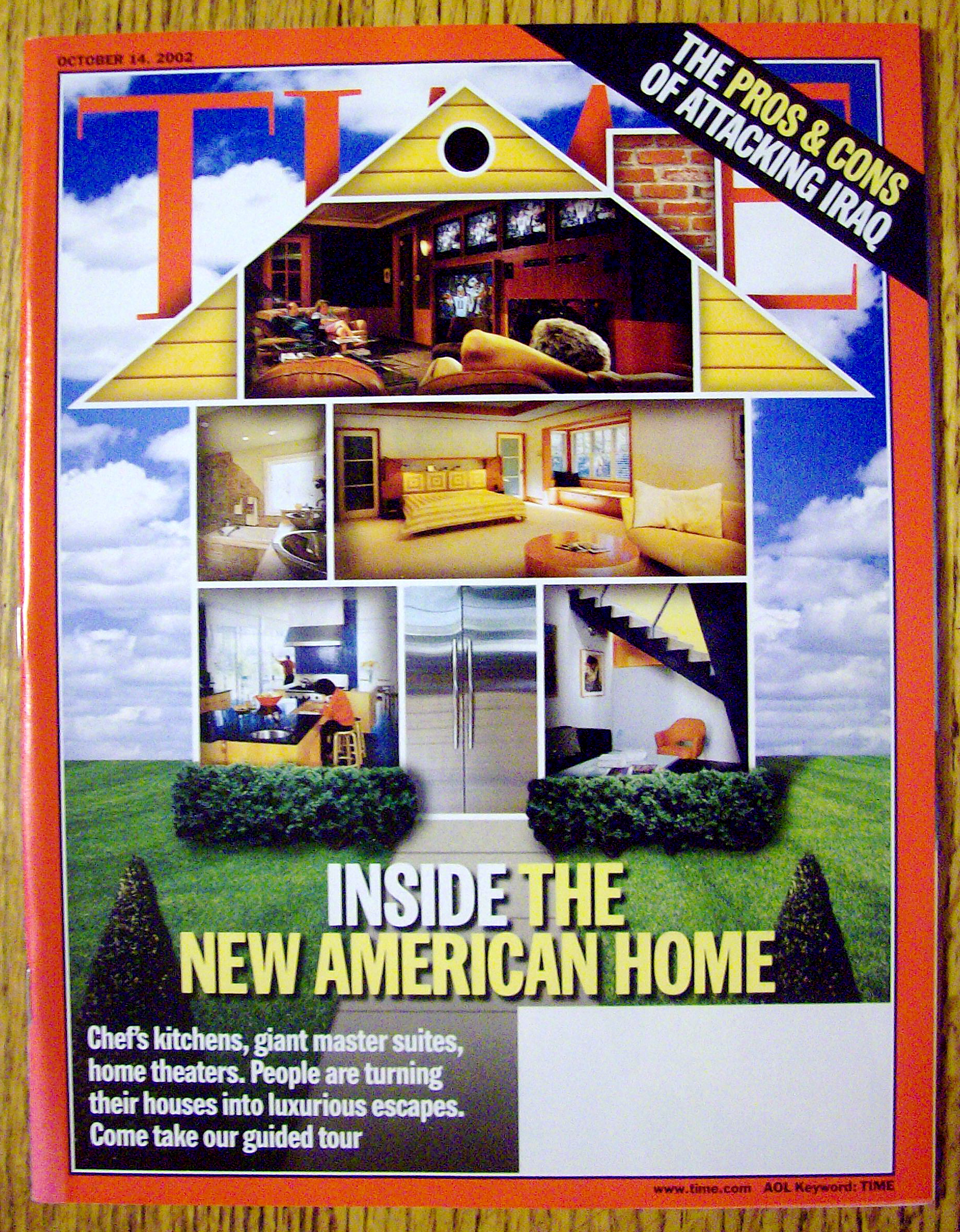 Time Magazine October 14, 2002 Inside New American Home