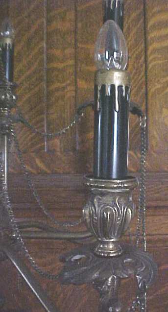 Candelabra Lamp Brass Marble Exquisite Large