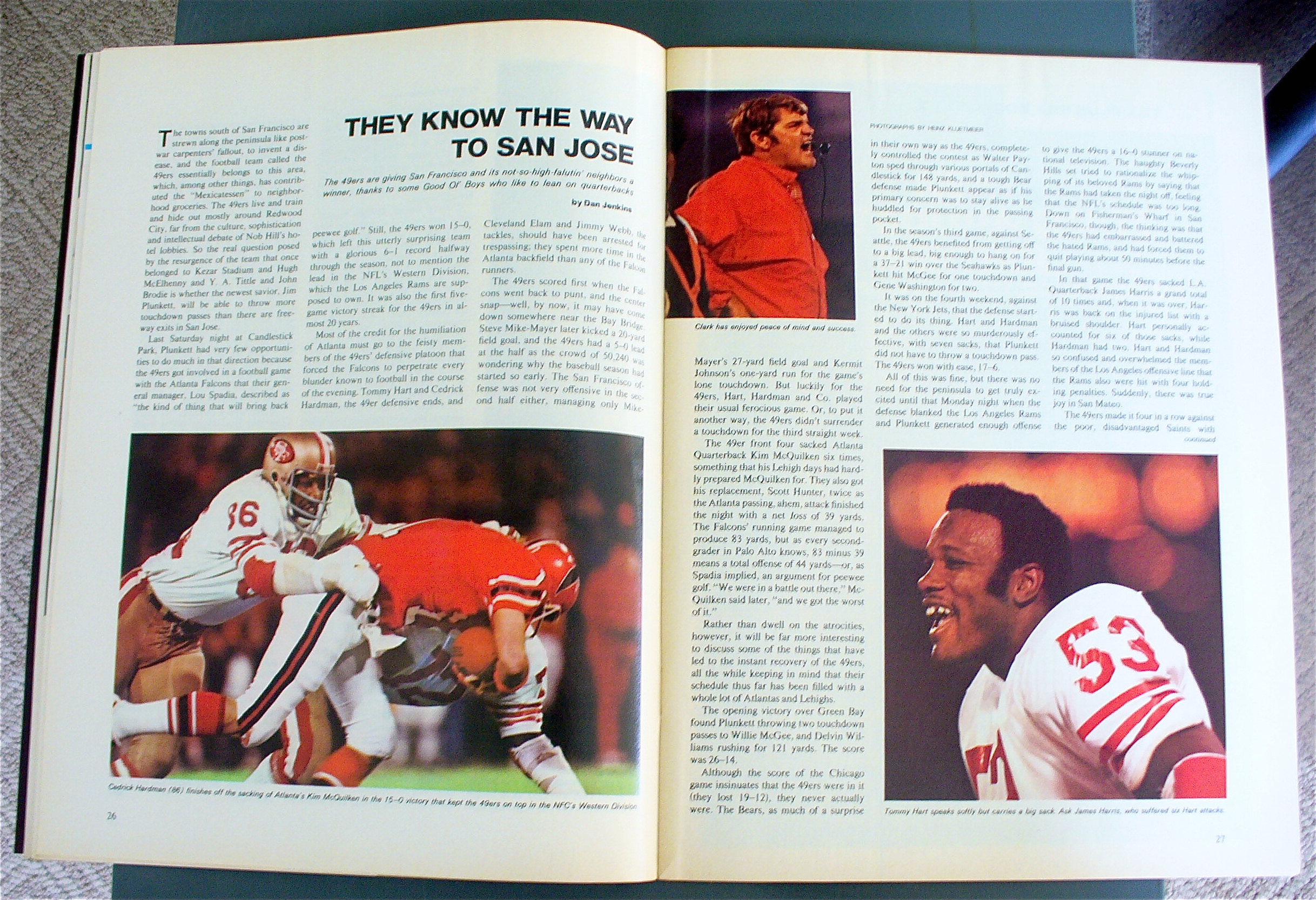 Sports Illustrated November 1, 1976 Johnny Bench