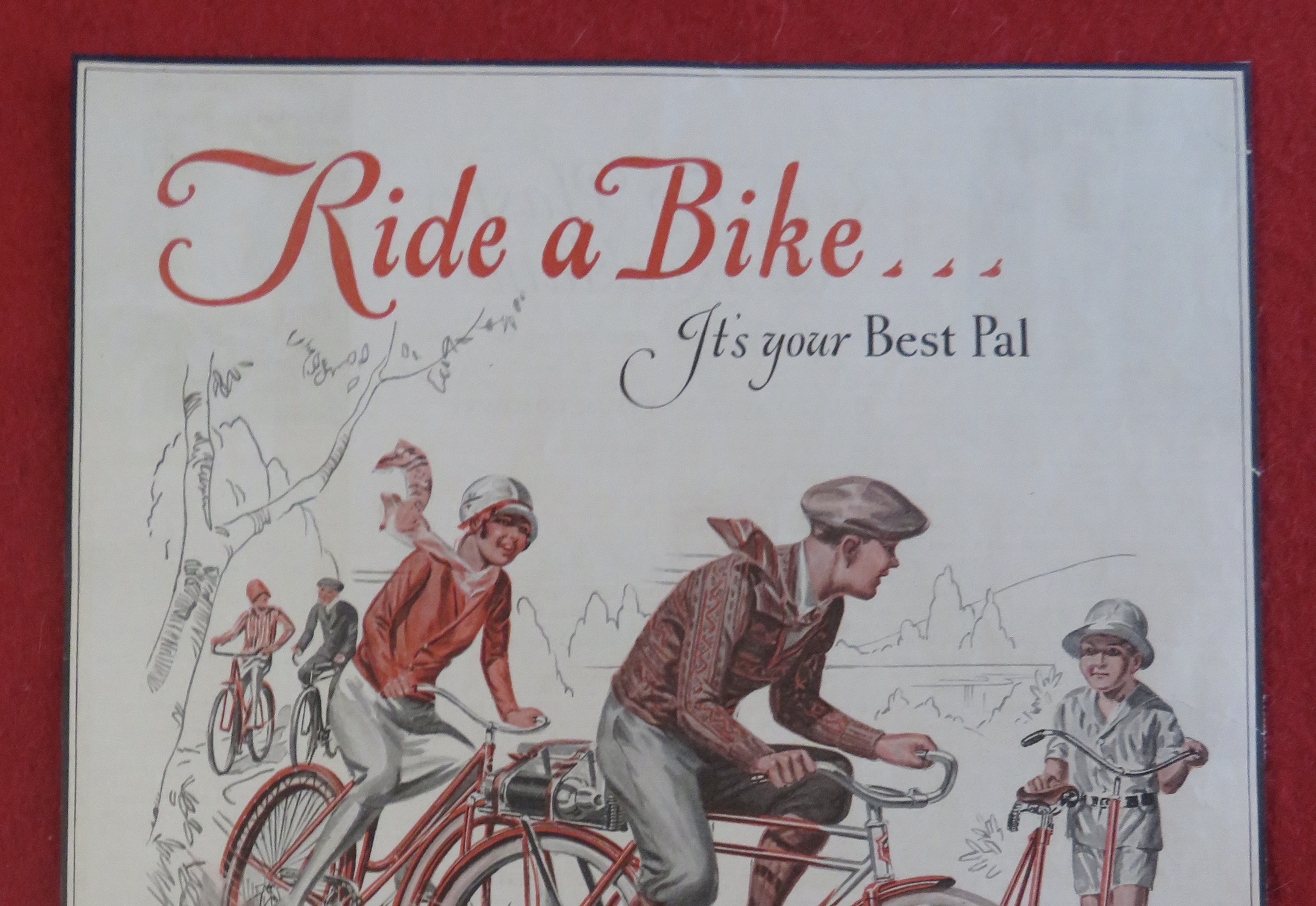 1929 Ride A Bike with It's Your Best Pal (Joyous Teens)