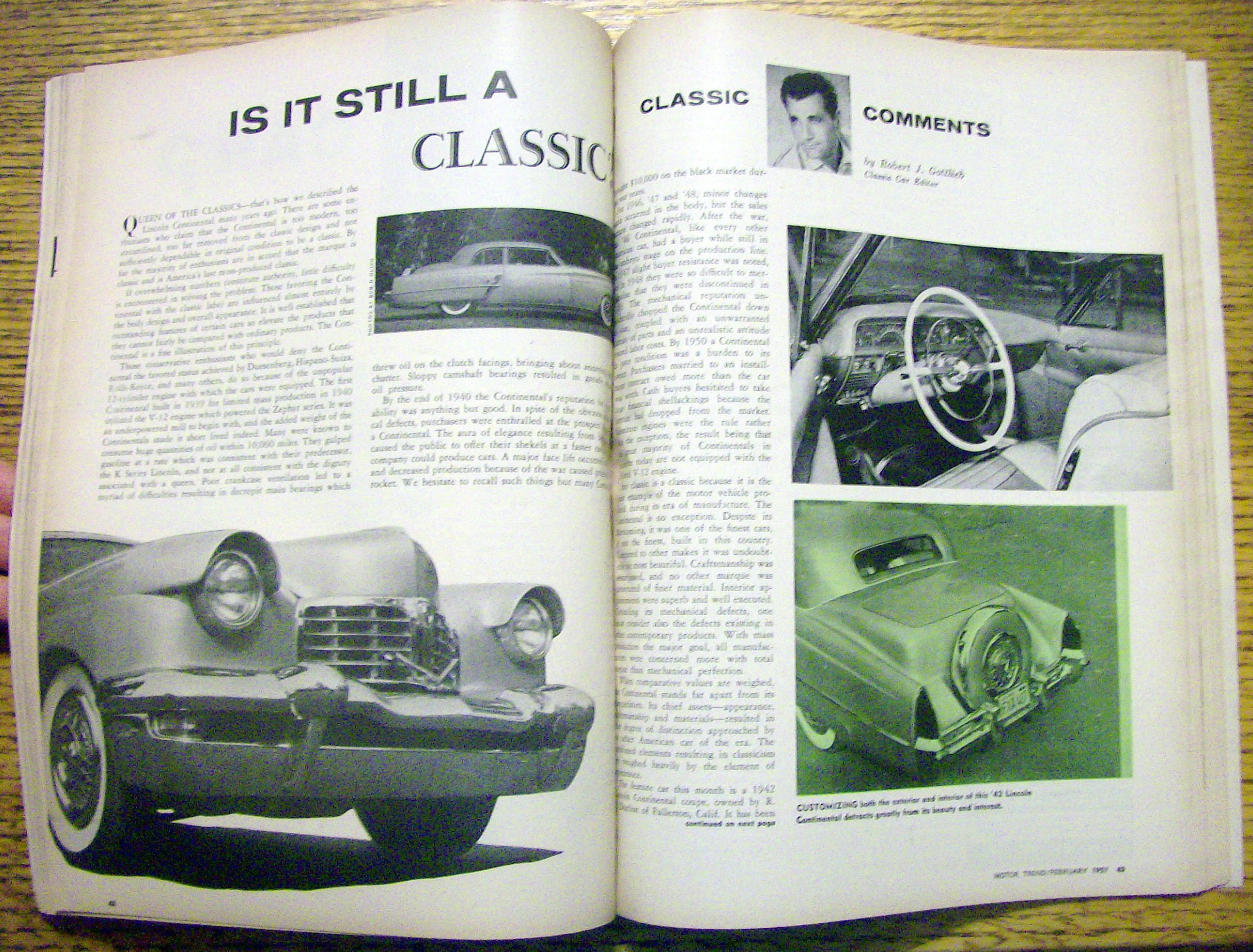 Motor Trend Magazine February 1957 Hot 1957's