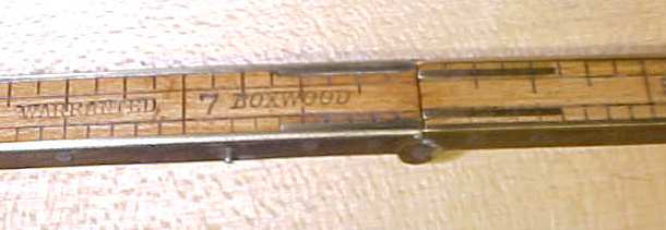 Lufkin No. 780 Brass Bound Rule