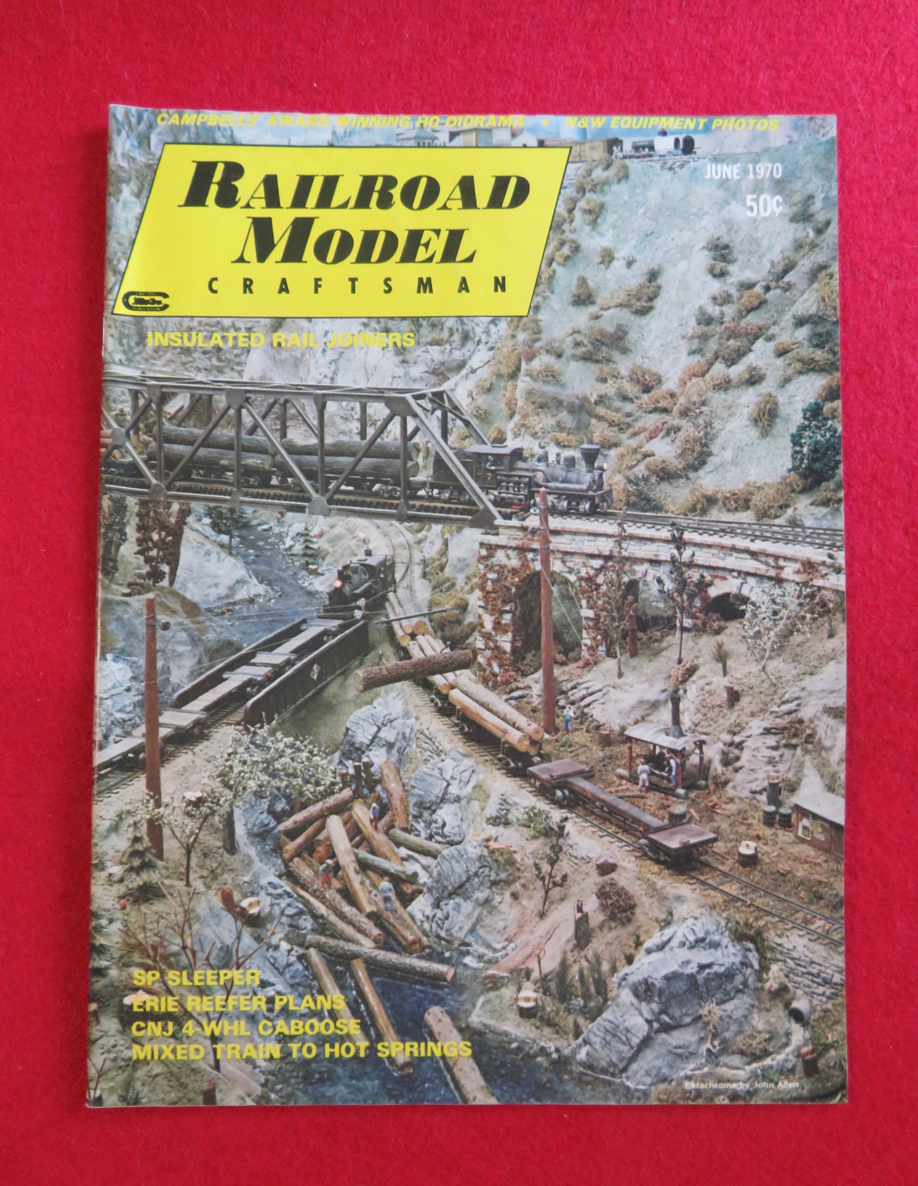 Railroad Model Craftsman Magazine June 1970