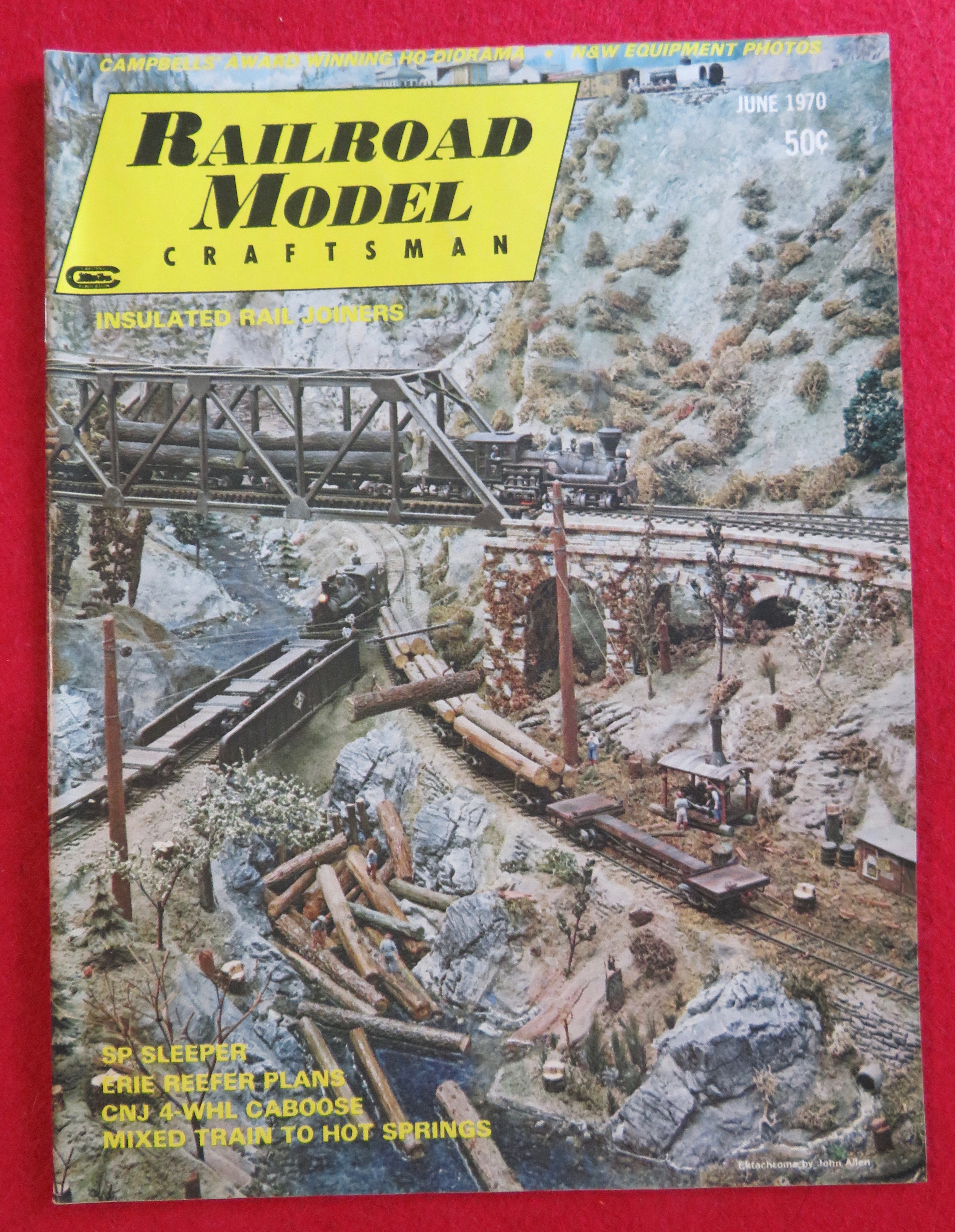 Railroad Model Craftsman Magazine June 1970