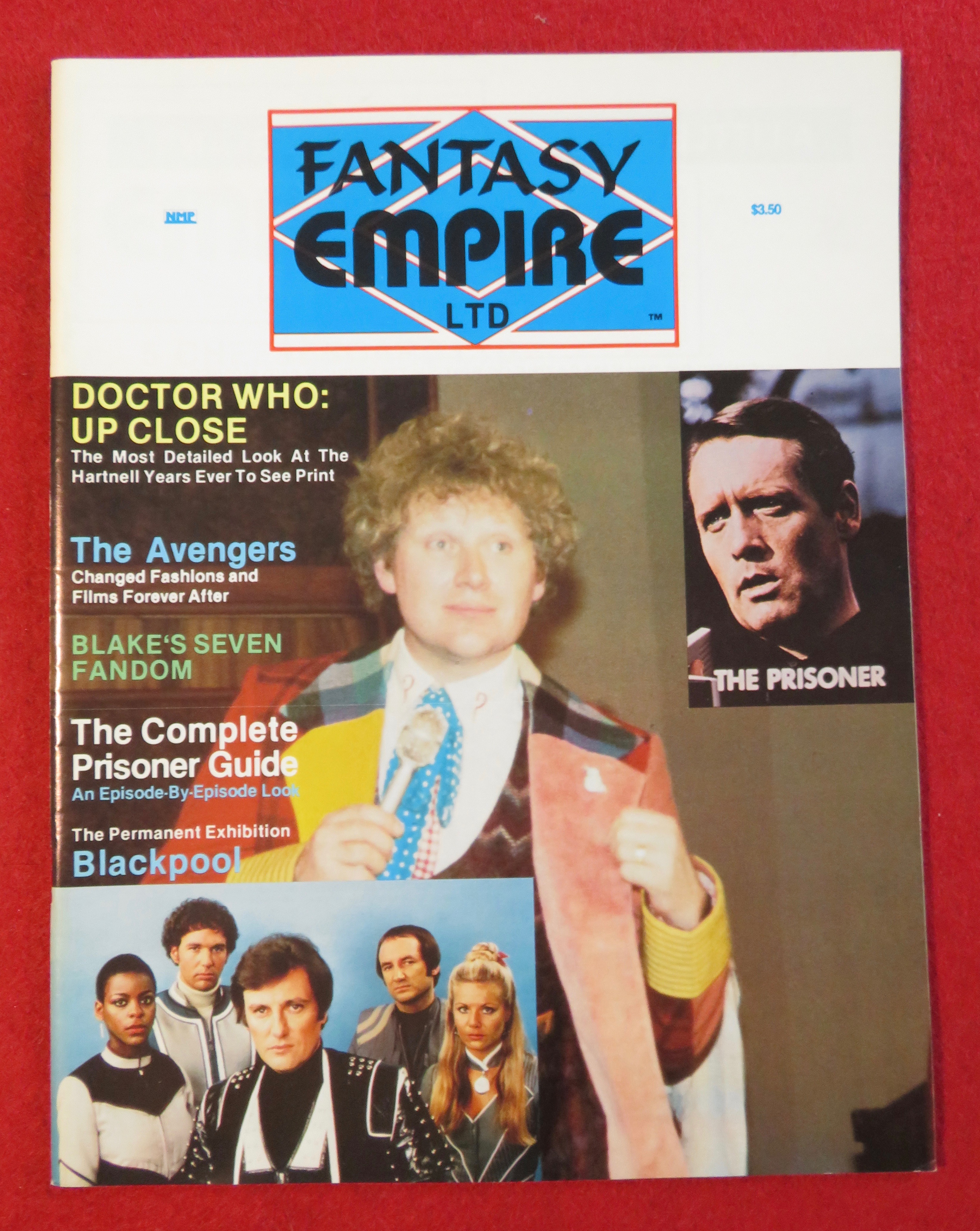 Fantasy Empire Magazine April 1984 Doctor Who: Close Up