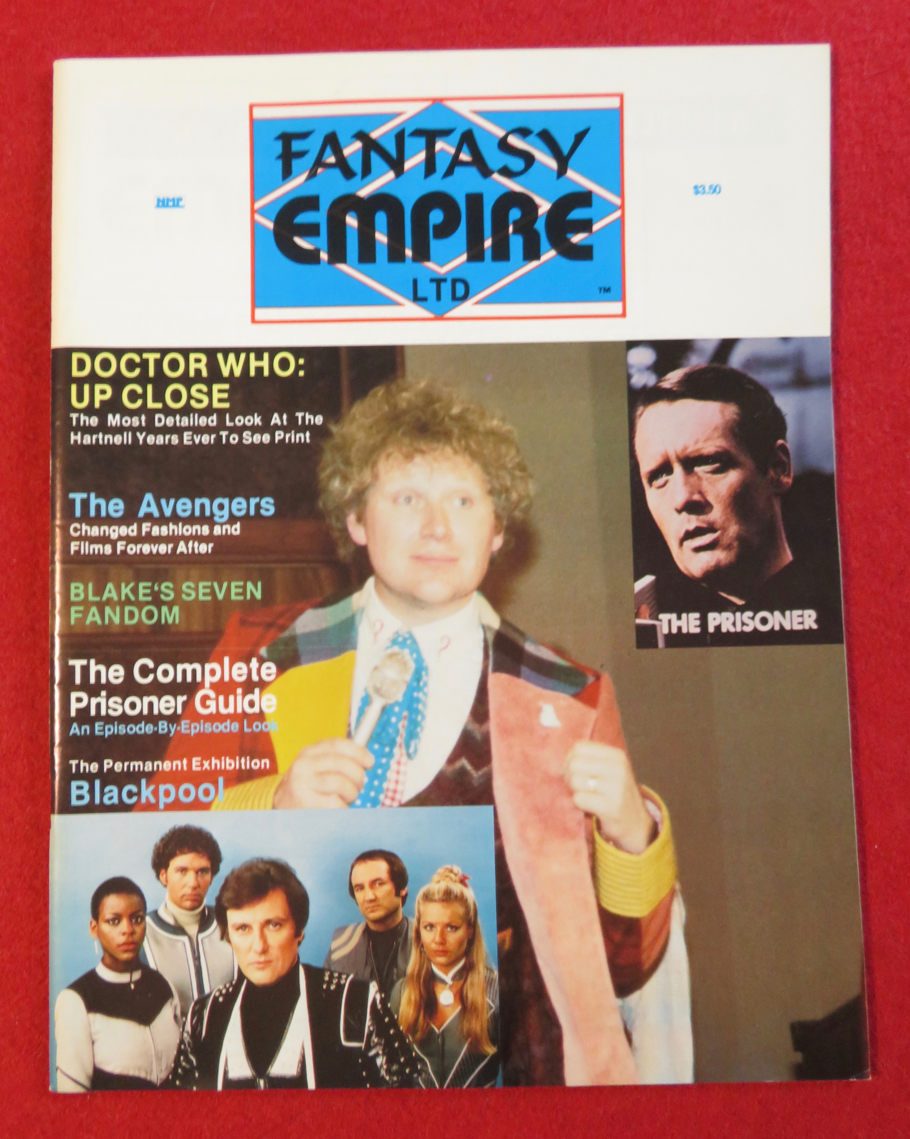 Fantasy Empire Magazine April 1984 Doctor Who: Close Up