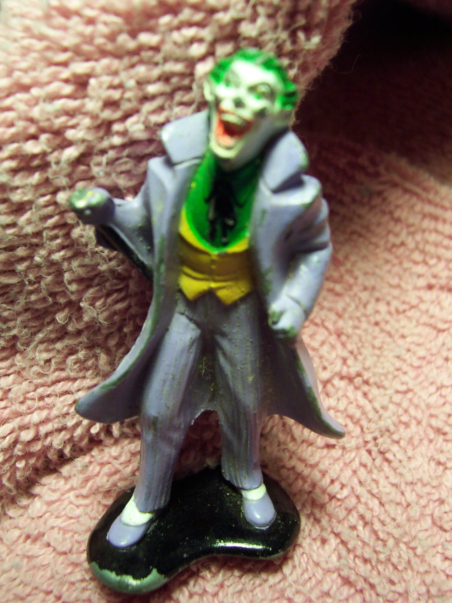 Ertl Batman Figures 1990 Set 3 Die Cast Metal