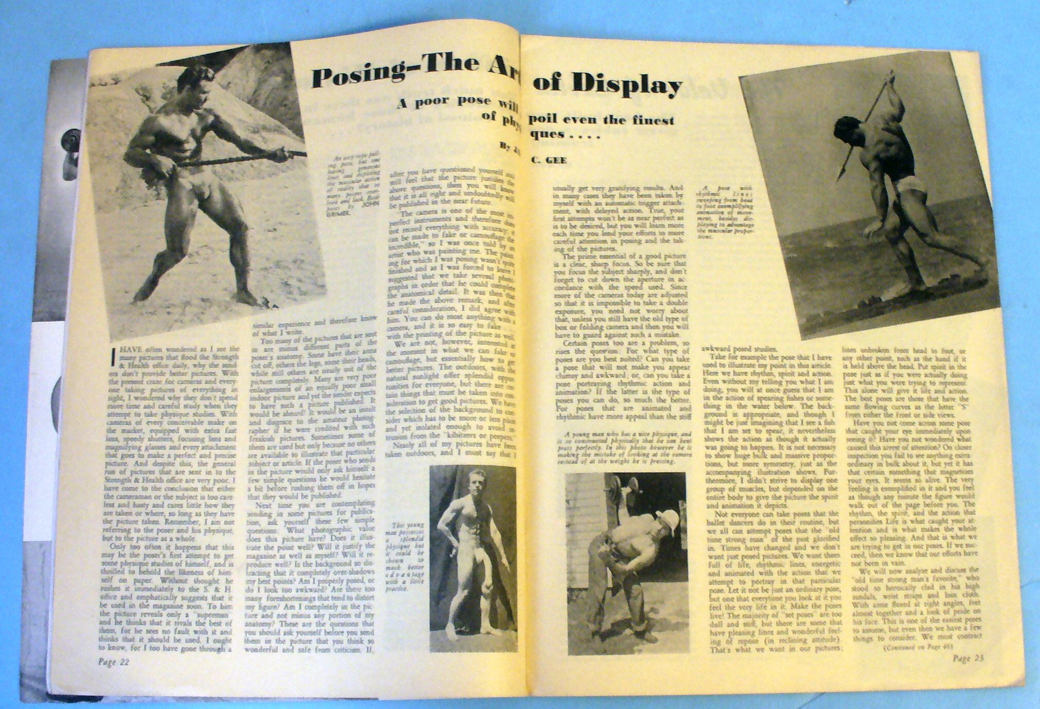 Strength & Health Magazine October 1938 Man & Weight