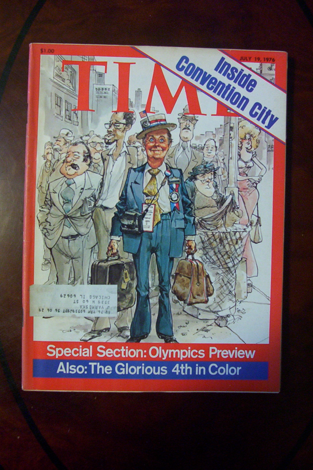Time Magazine - July 19, 1976 - Olympics Preview