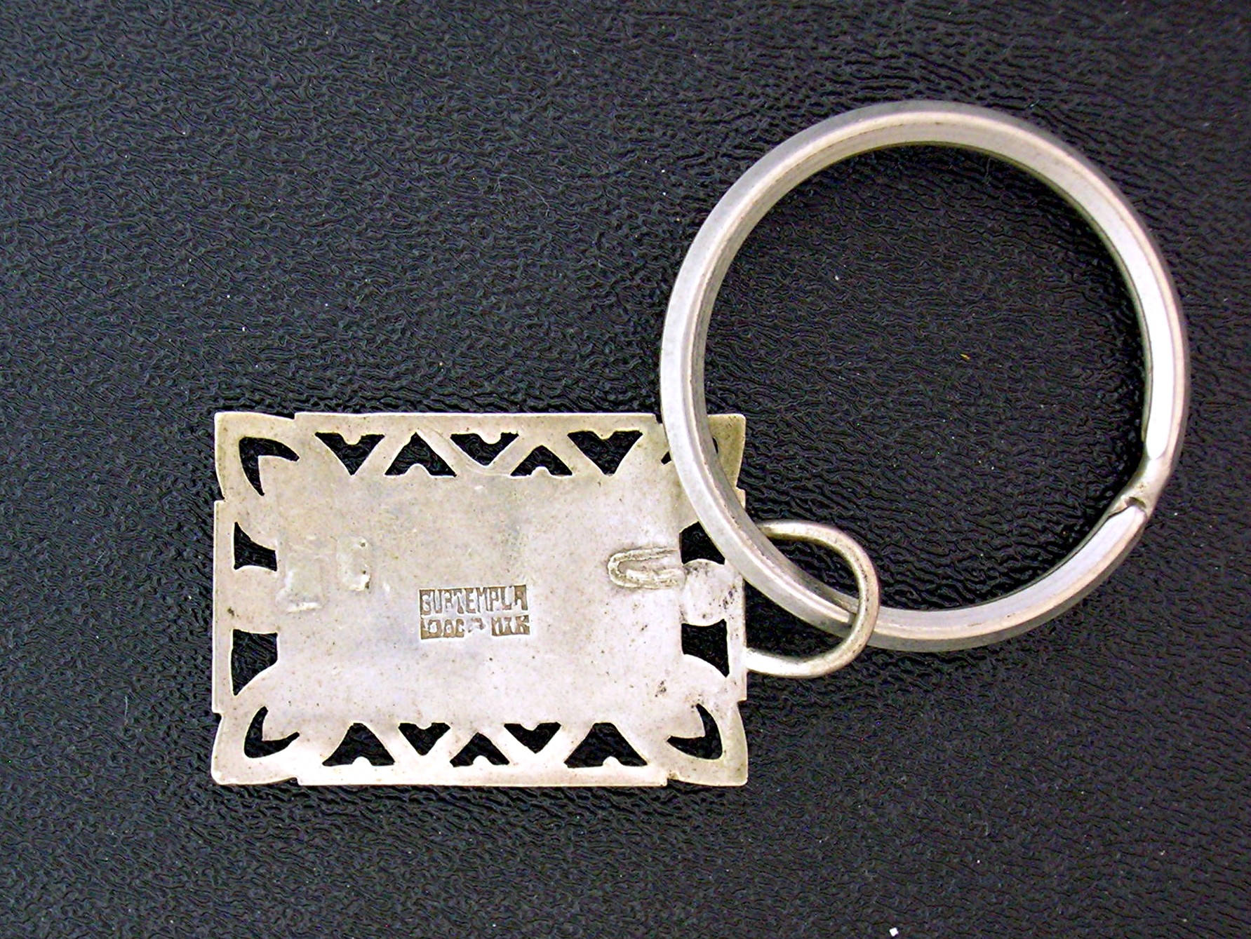 Sterling Silver Warriors Key Fob Guatemala