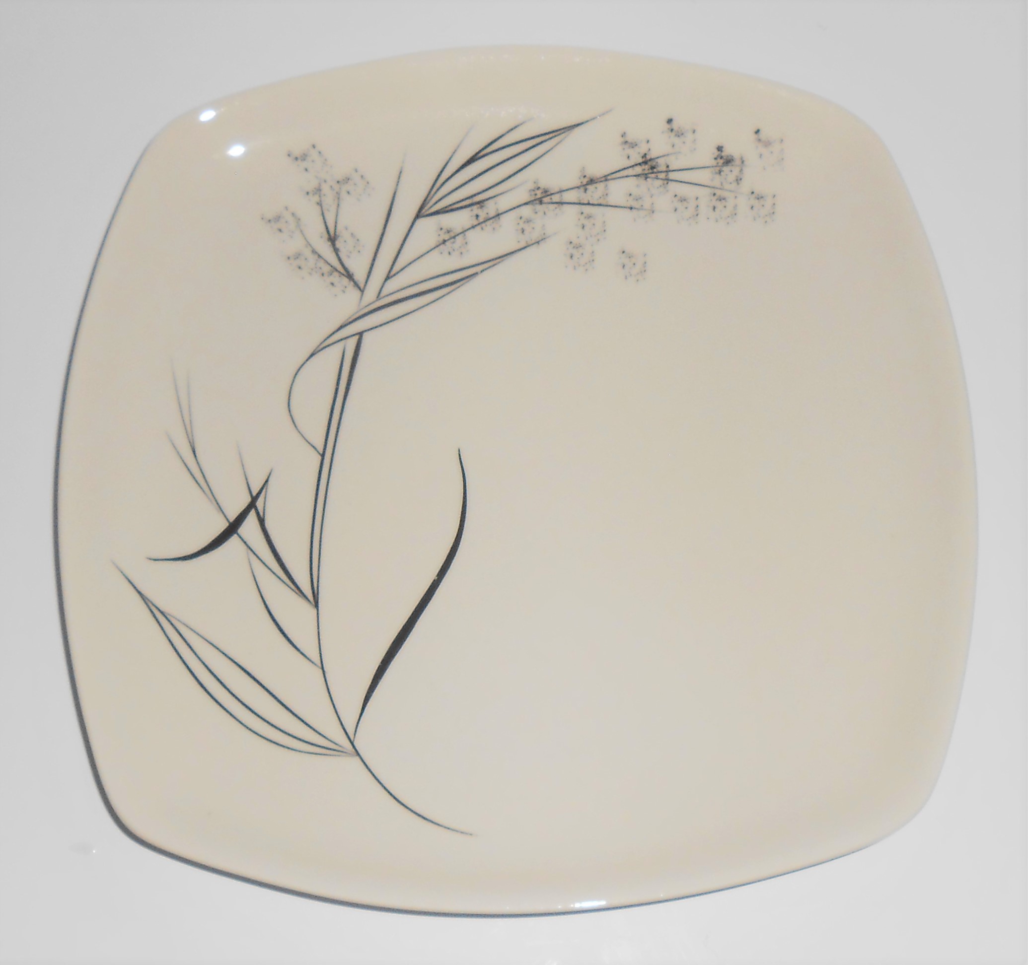 Crestwood China Company Silver Foliage Salad Plate
