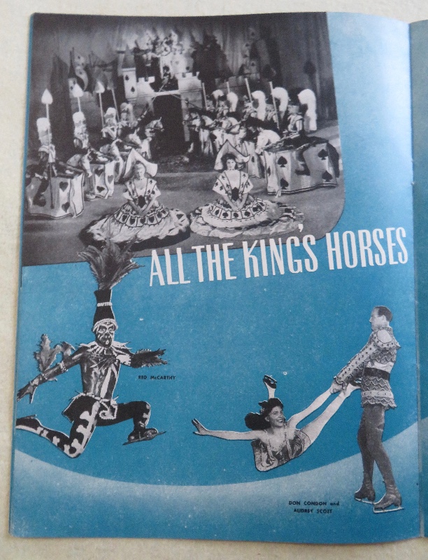 Original 1947 Sexy George Petty Pin Up Girl Ice Capades Program
