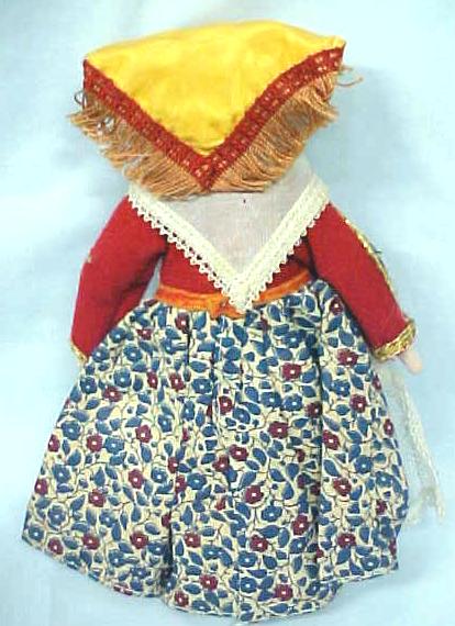 Lenci Style Doll Ethnic Magis Roma