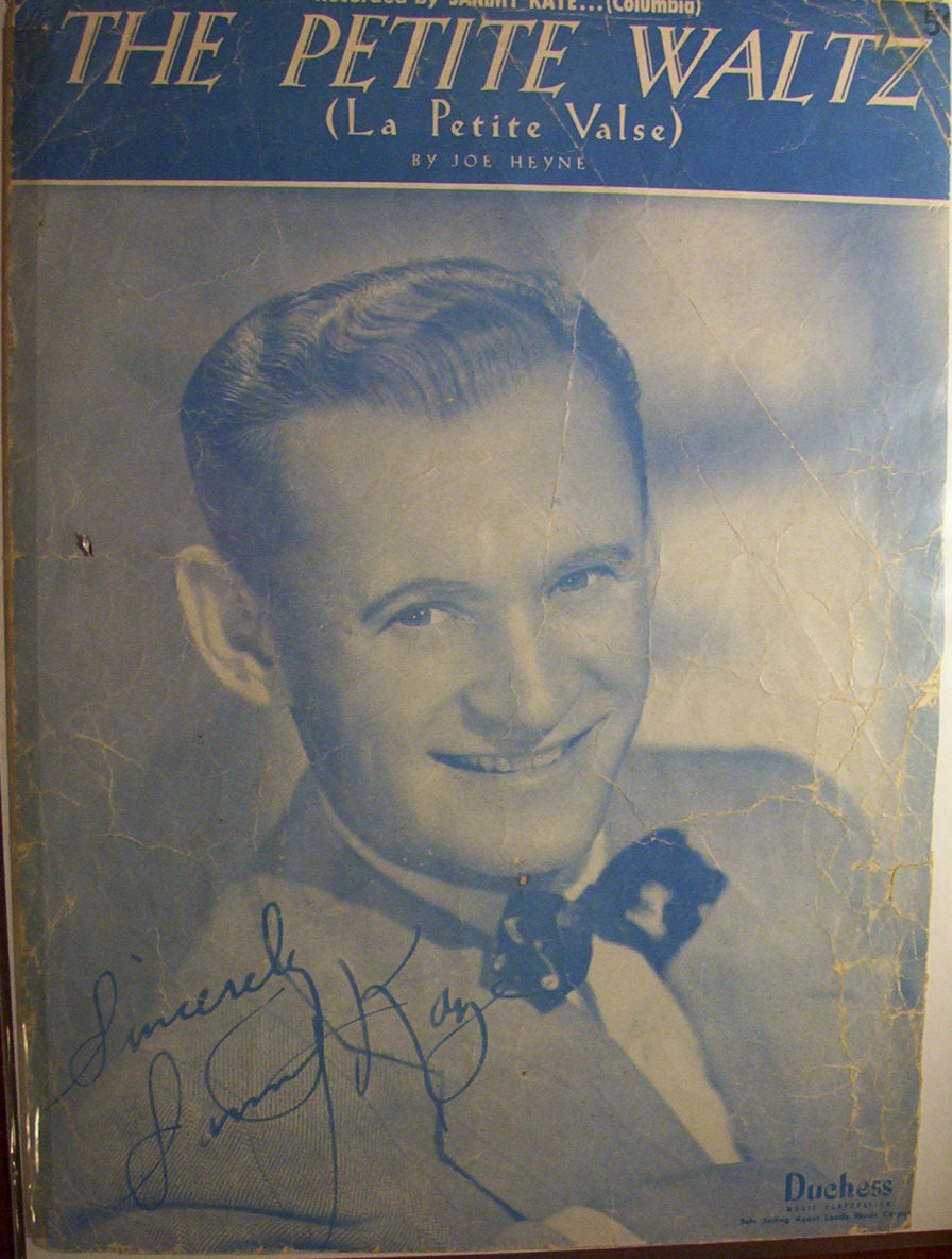 Sheet Music For 1950 The Petite Waltz (La Petite Valse)
