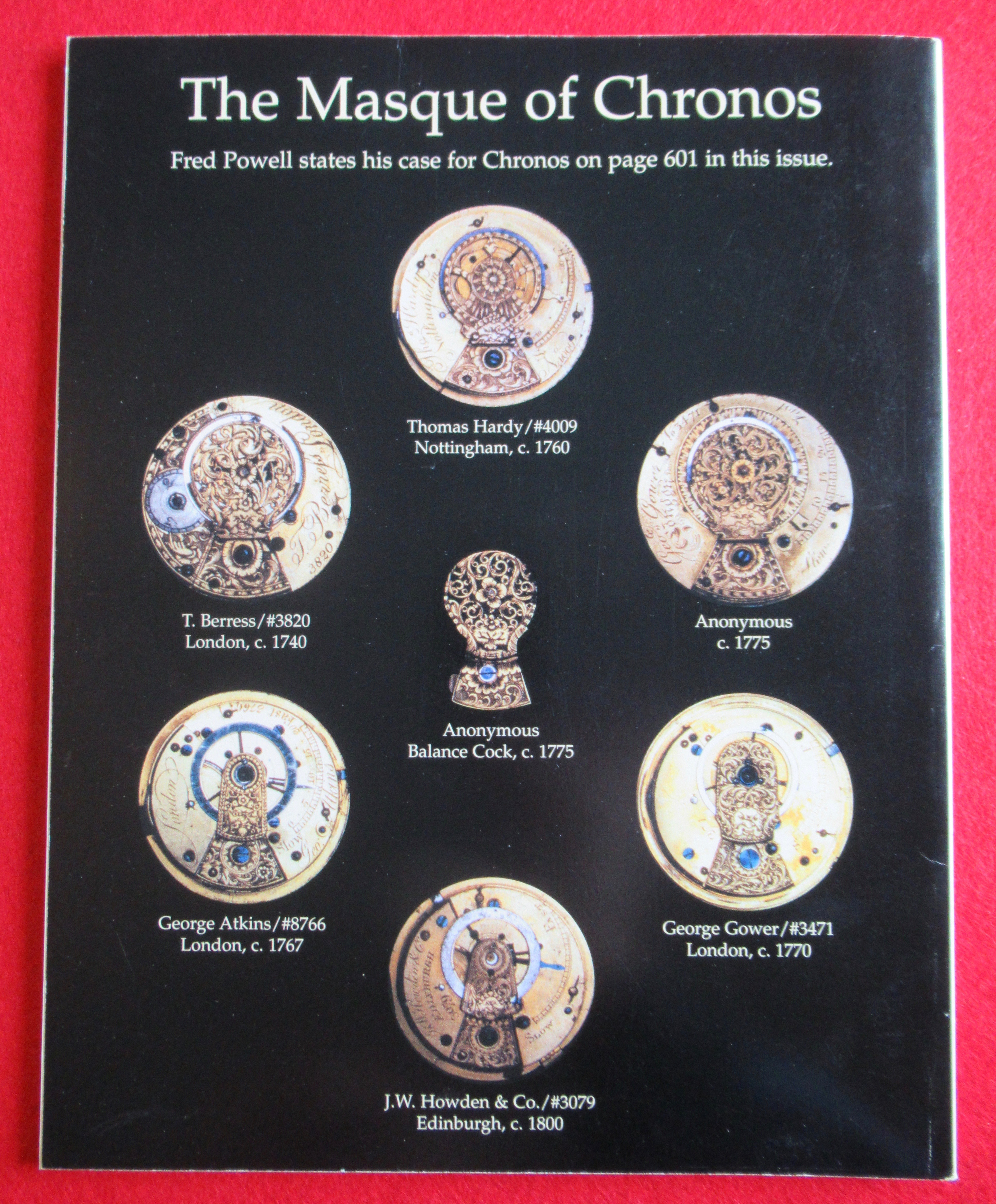 NAWCC Bulletin October 2002 Watch & Clock Collectors