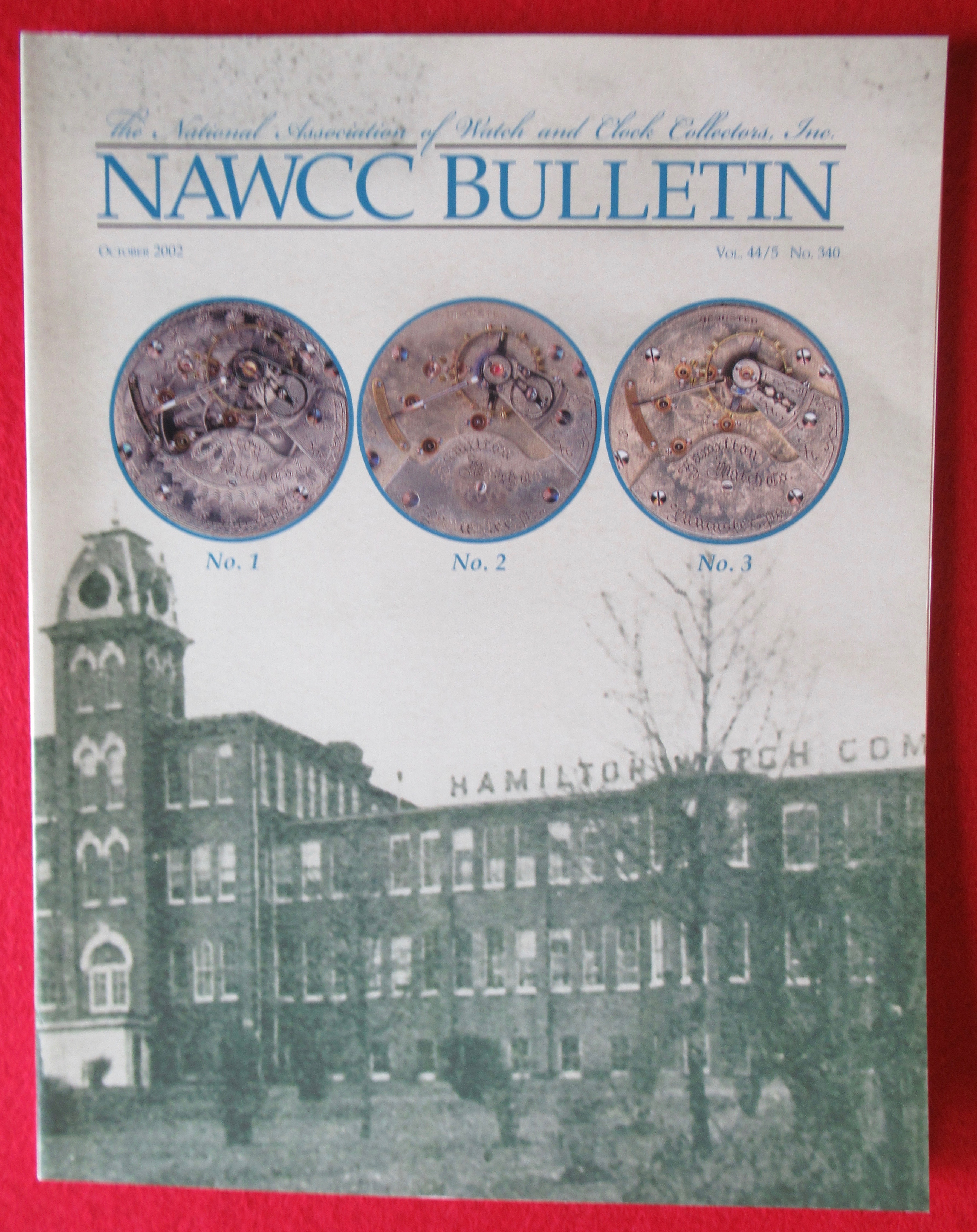 NAWCC Bulletin October 2002 Watch & Clock Collectors