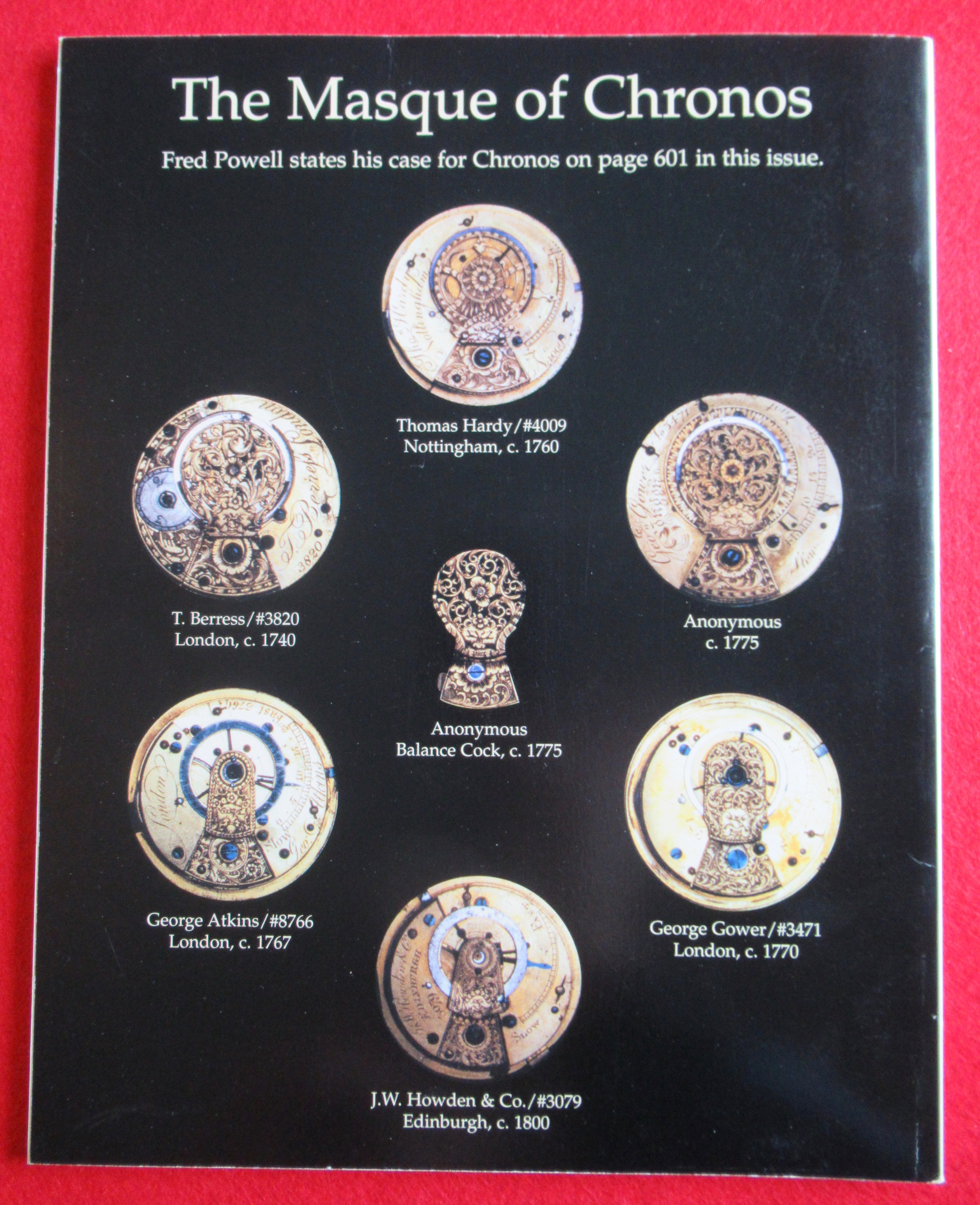 NAWCC Bulletin October 2002 Watch & Clock Collectors
