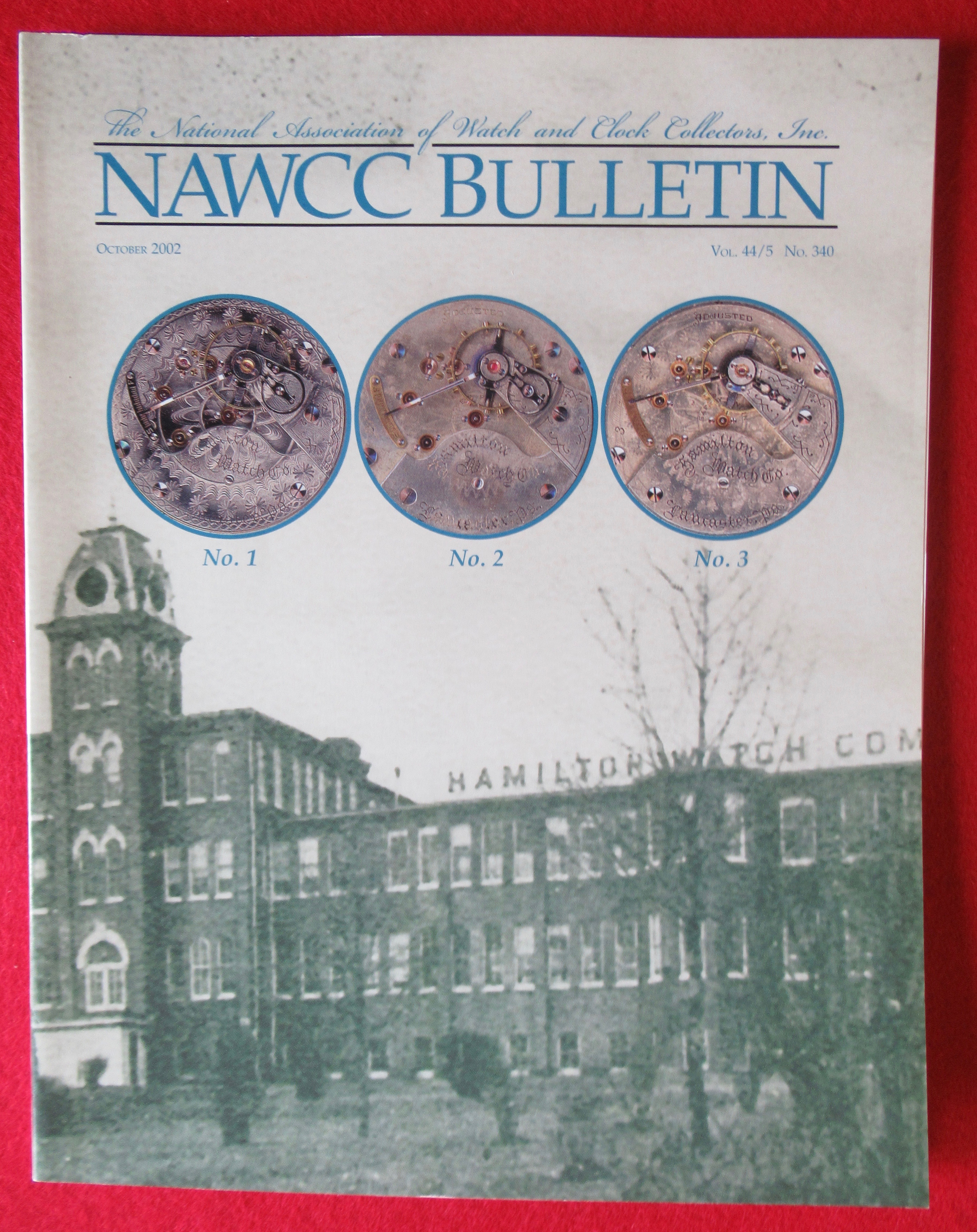 NAWCC Bulletin October 2002 Watch & Clock Collectors
