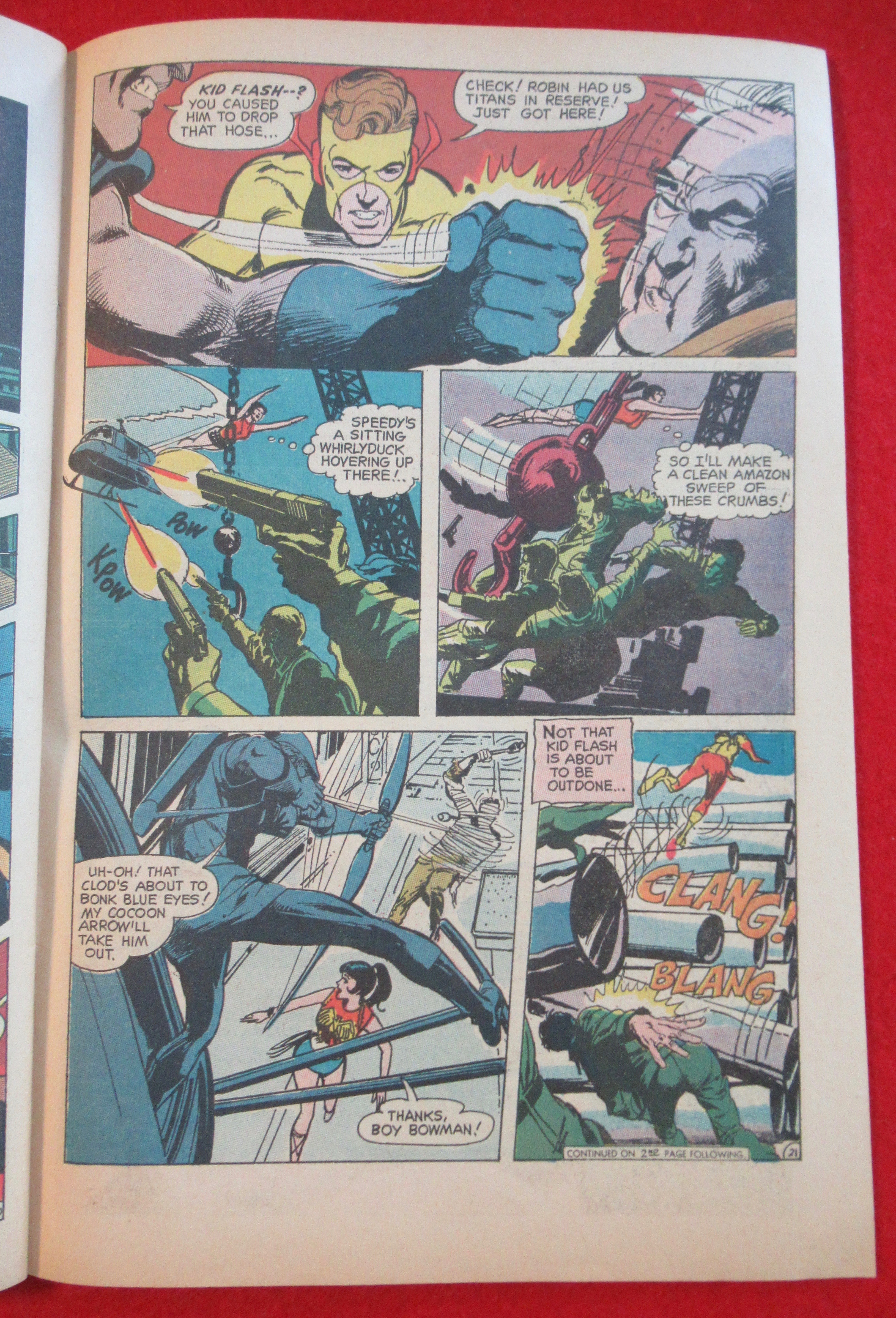 Batman & Teen Titans Comic May 1969 Evil Son