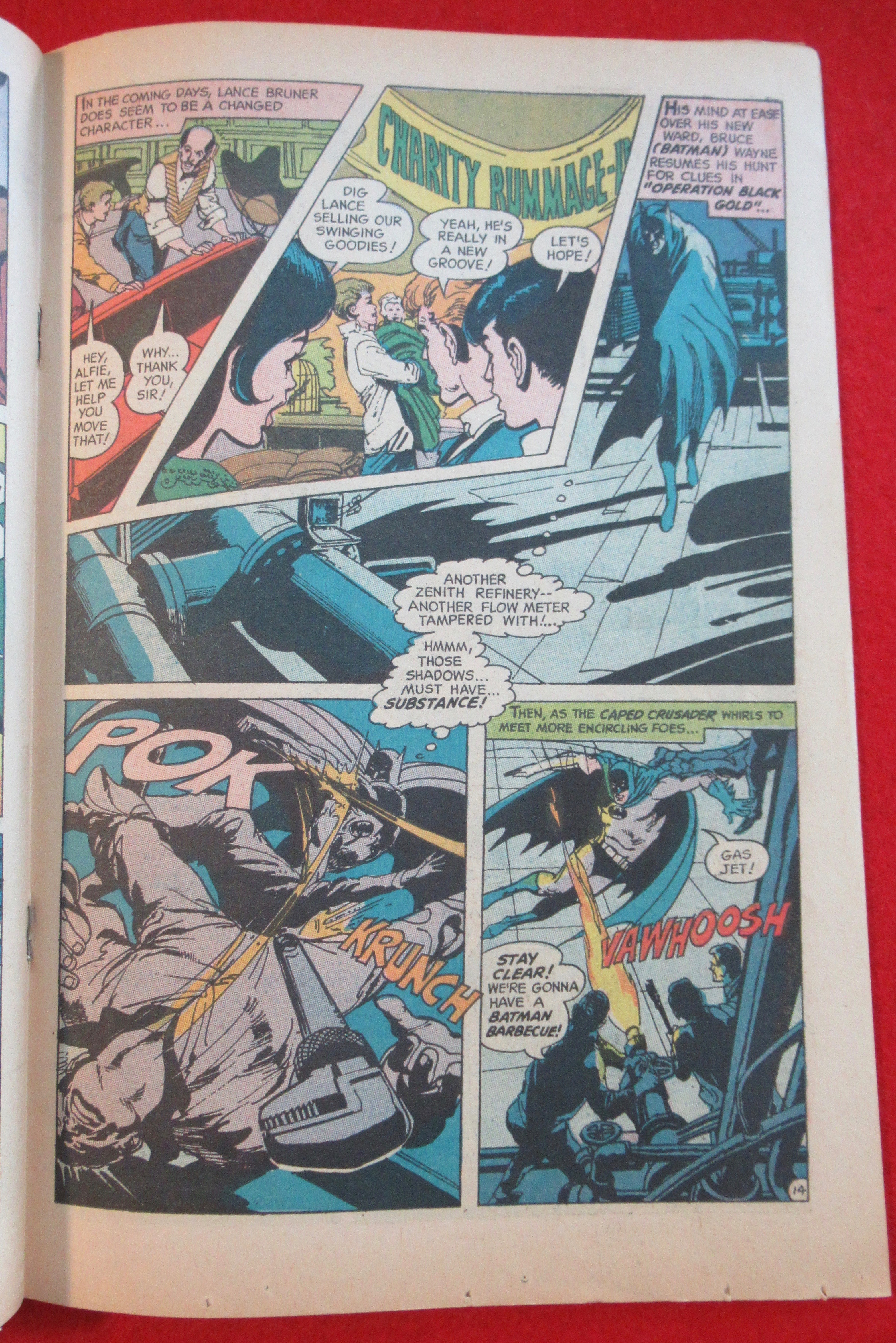 Batman & Teen Titans Comic May 1969 Evil Son