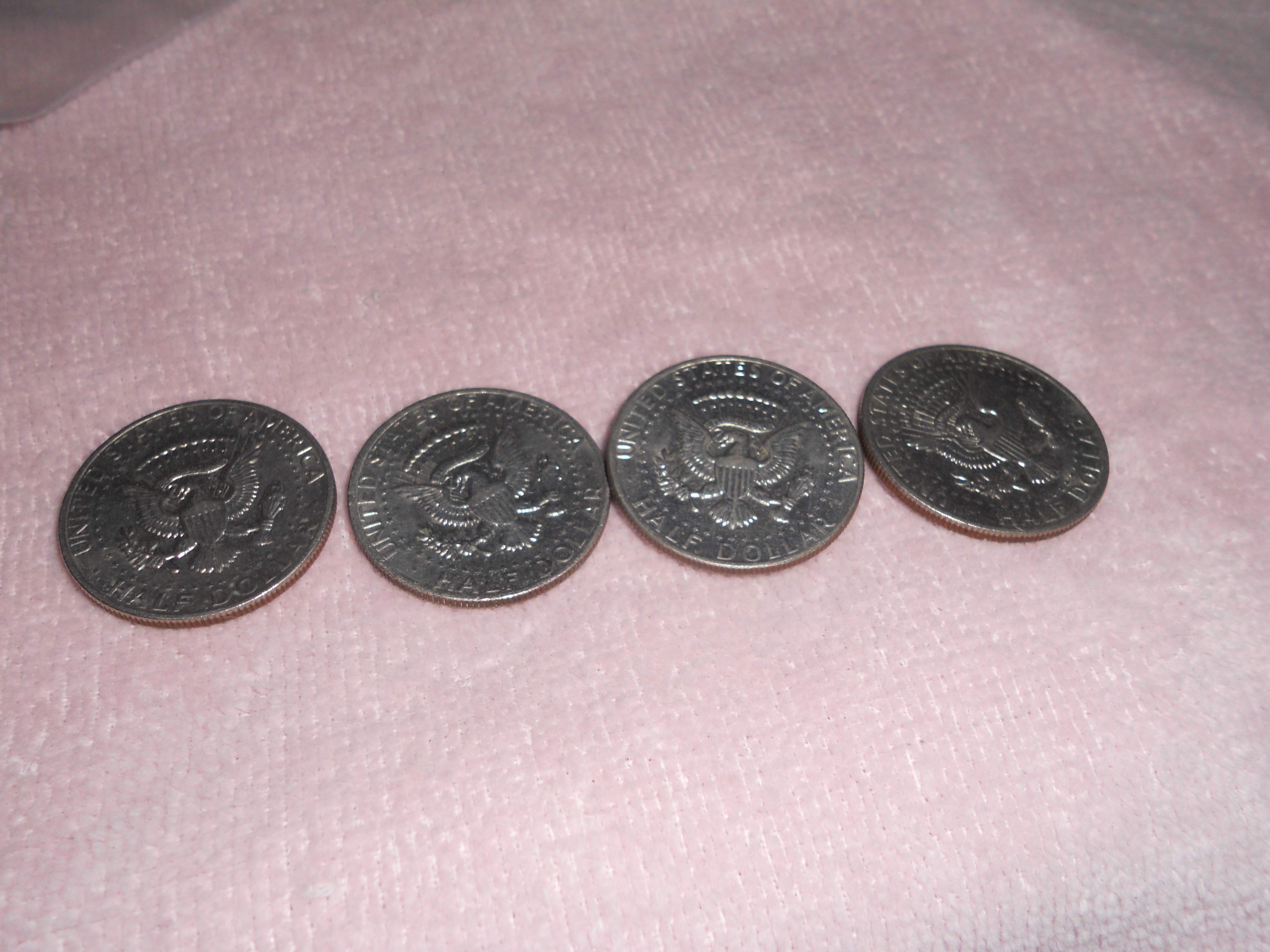 Kennedy Half Dollar 1973 Set of 4