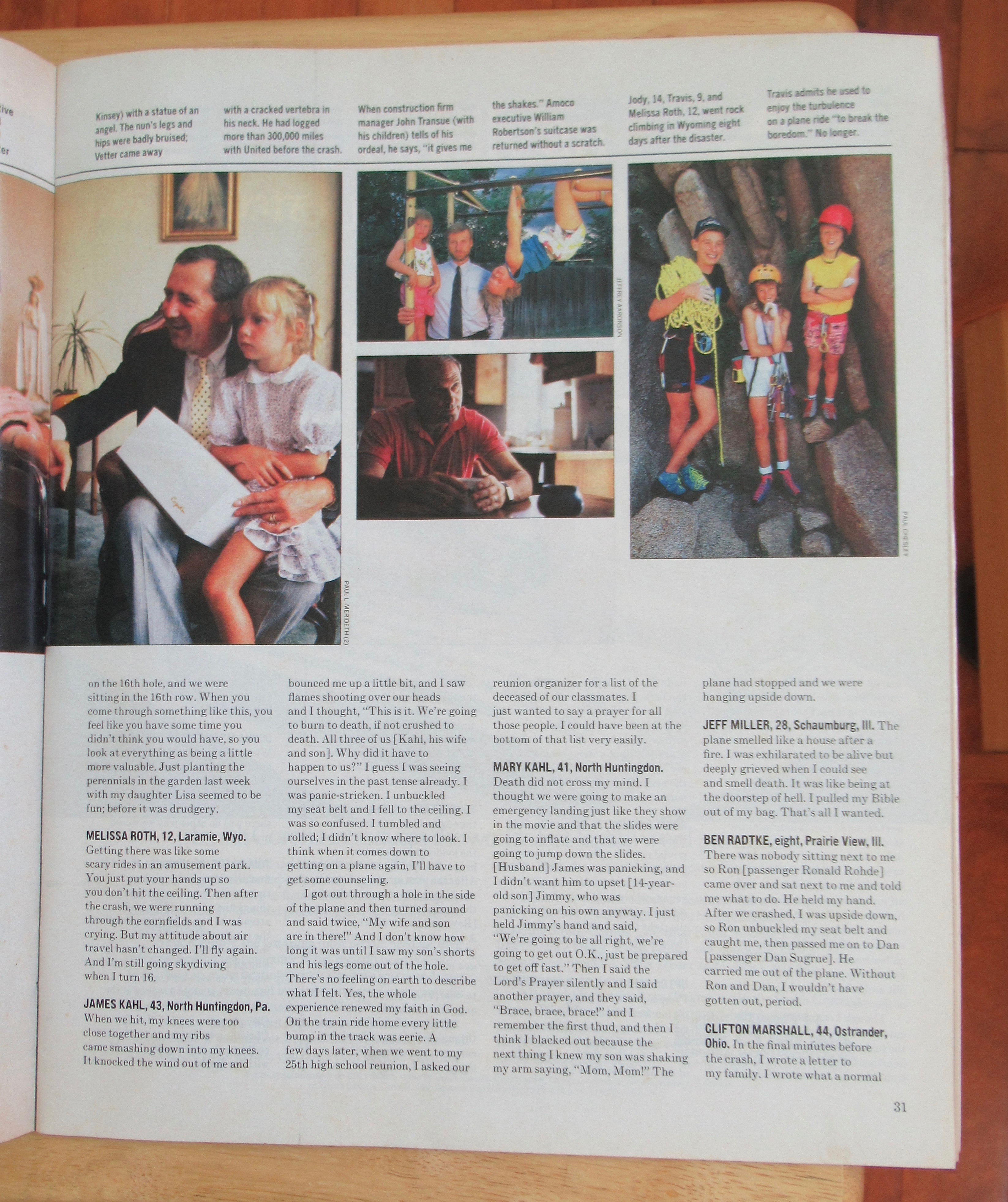 Life Magazine September 1989 Flight 232