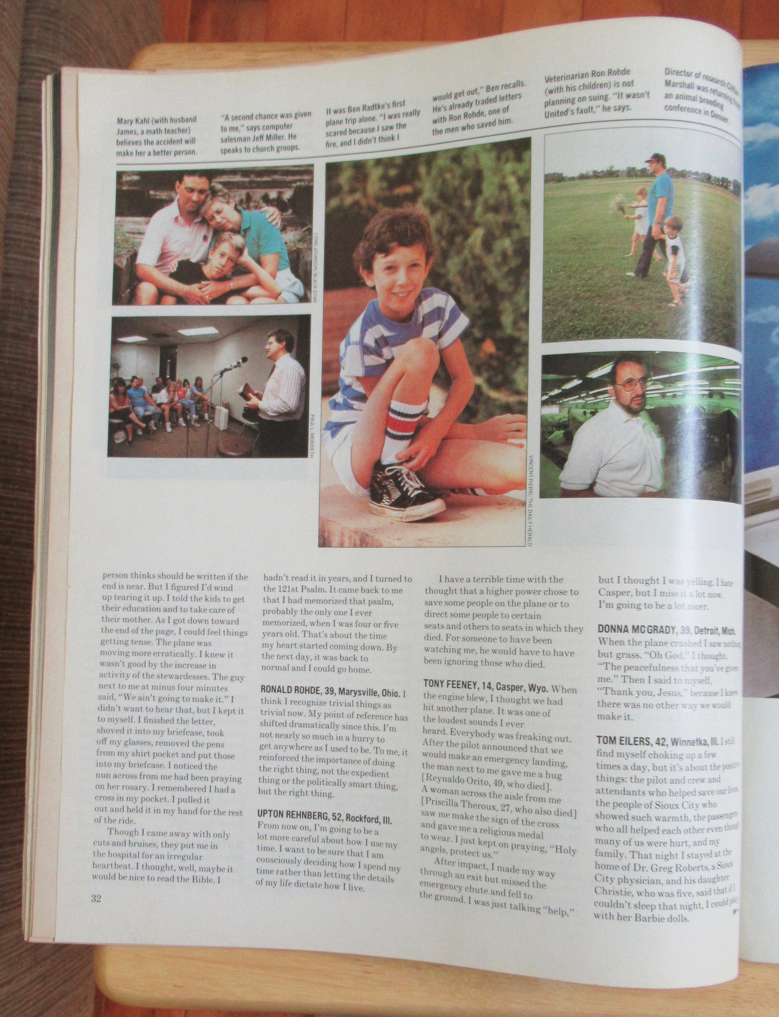 Life Magazine September 1989 Flight 232