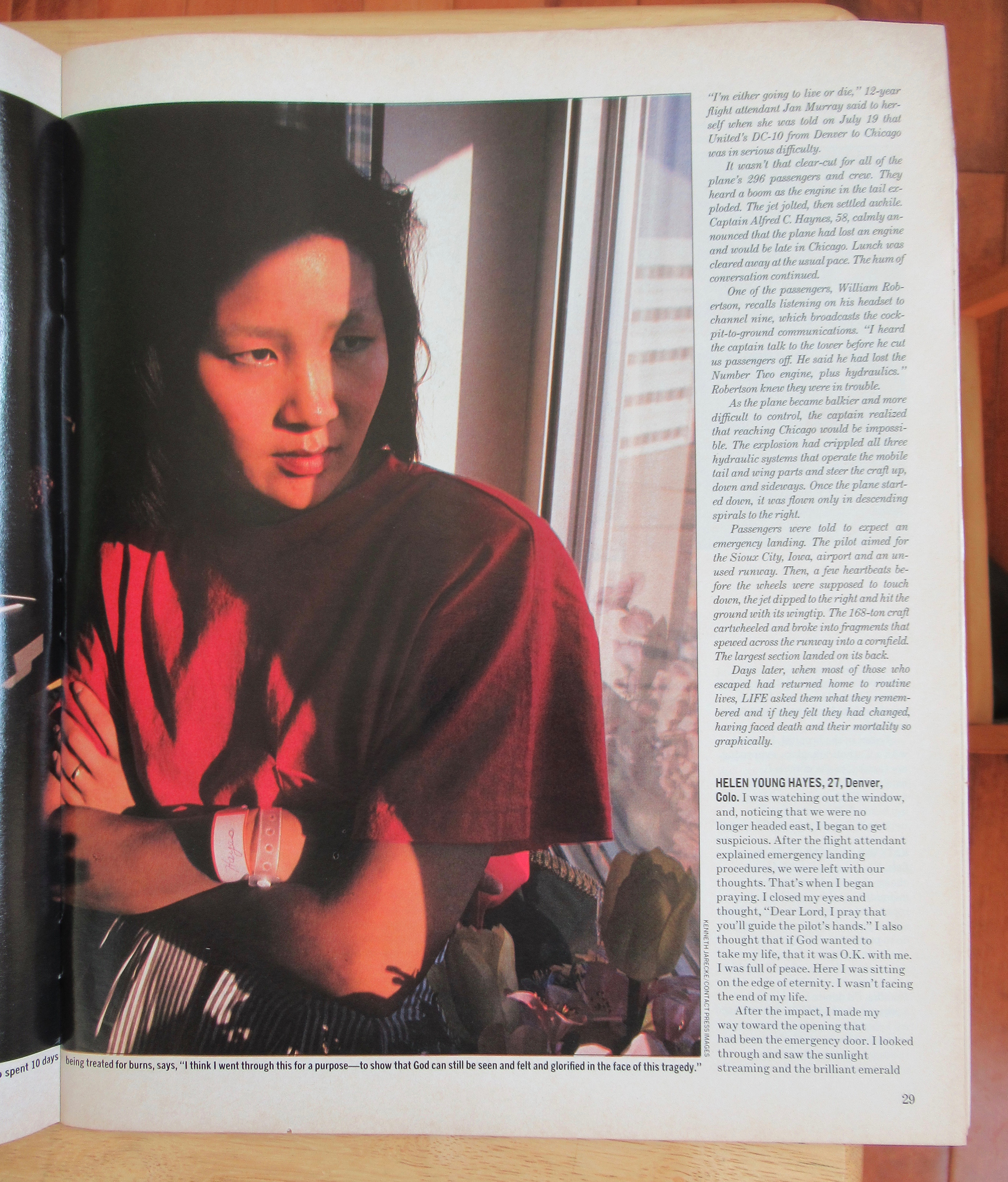 Life Magazine September 1989 Flight 232