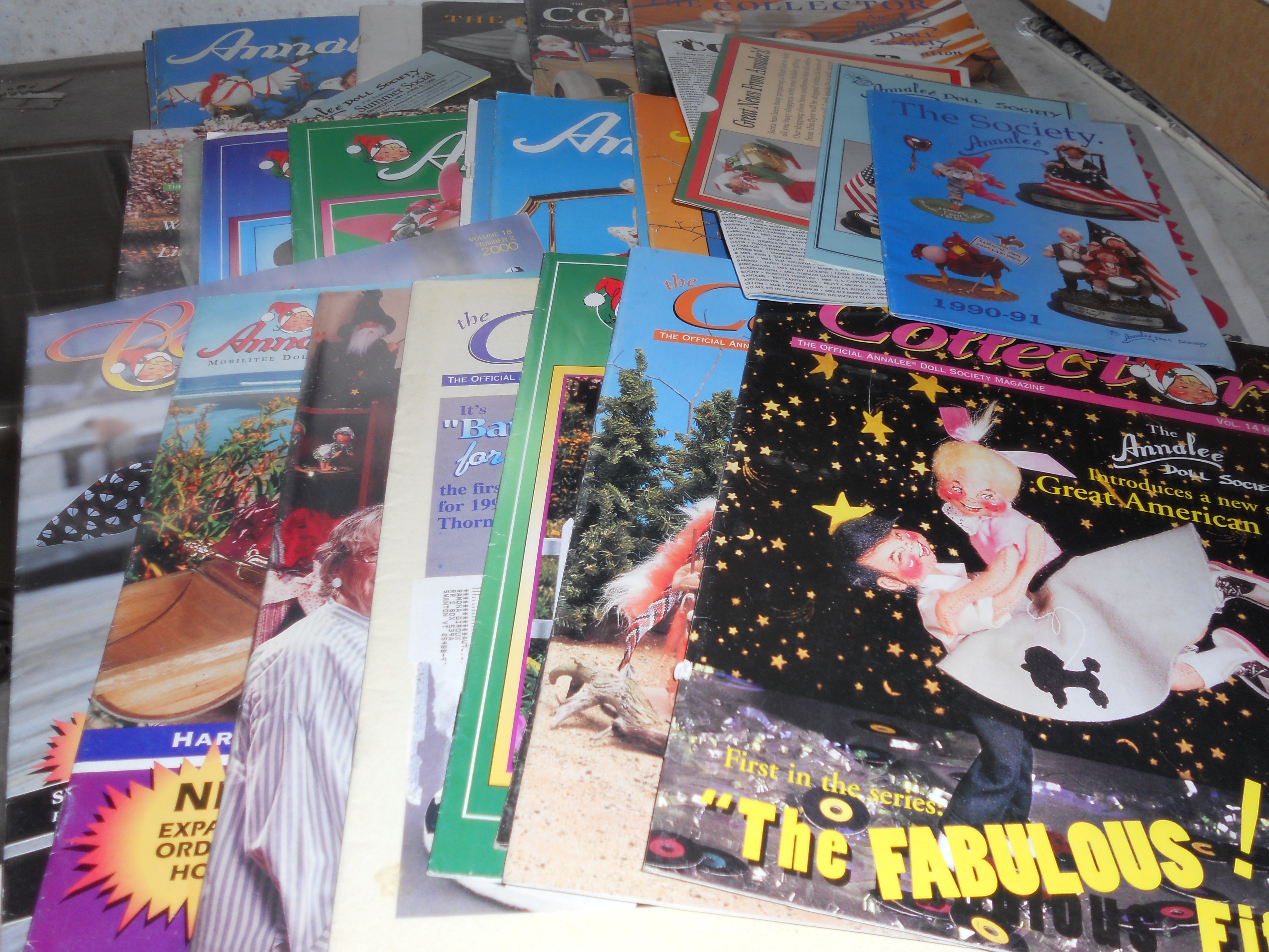 Annalee Magazines Booklets and Passes Lot