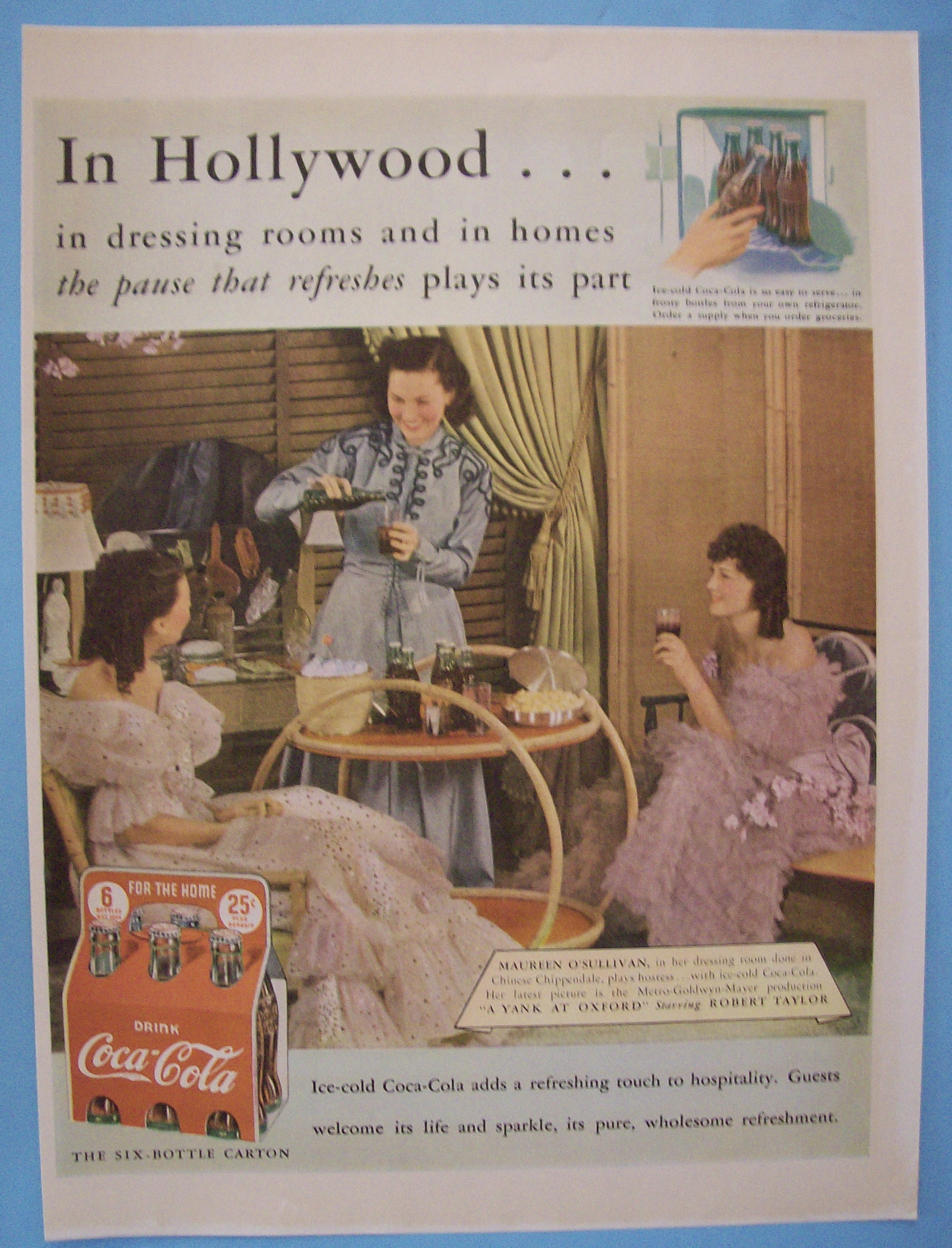 1938 Coca Cola (Coke) with Group of Women