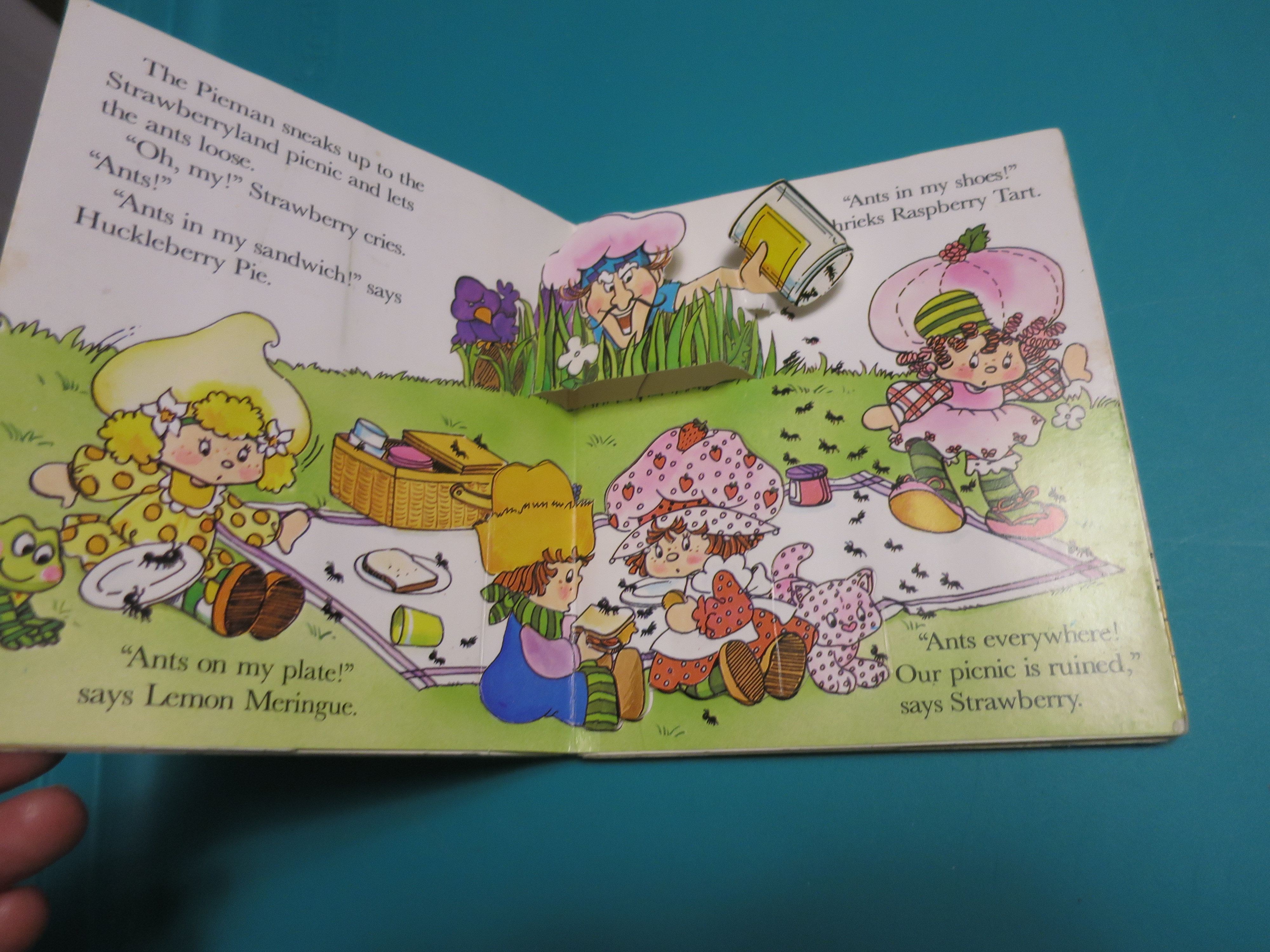 Strawberry Shortcake Pop Up Book 1982