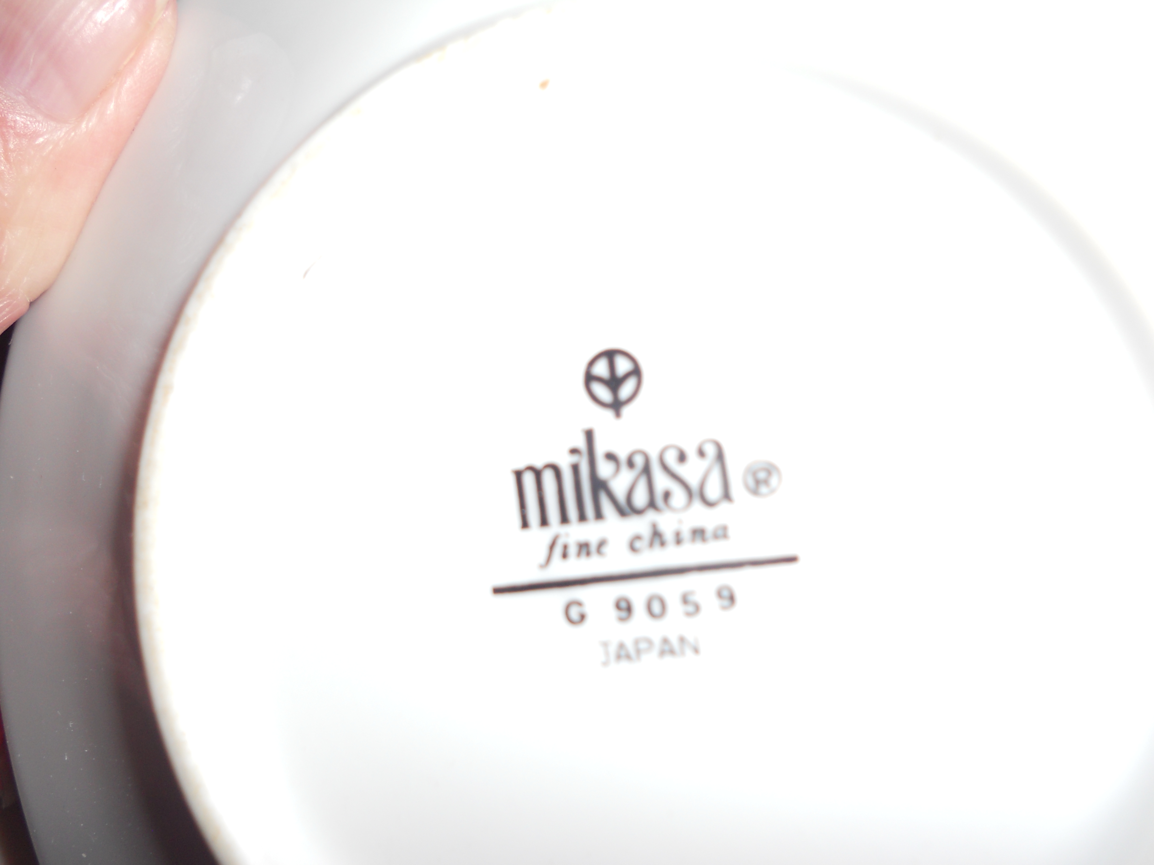 Mikasa Japan Montclair Candle Holders Pair