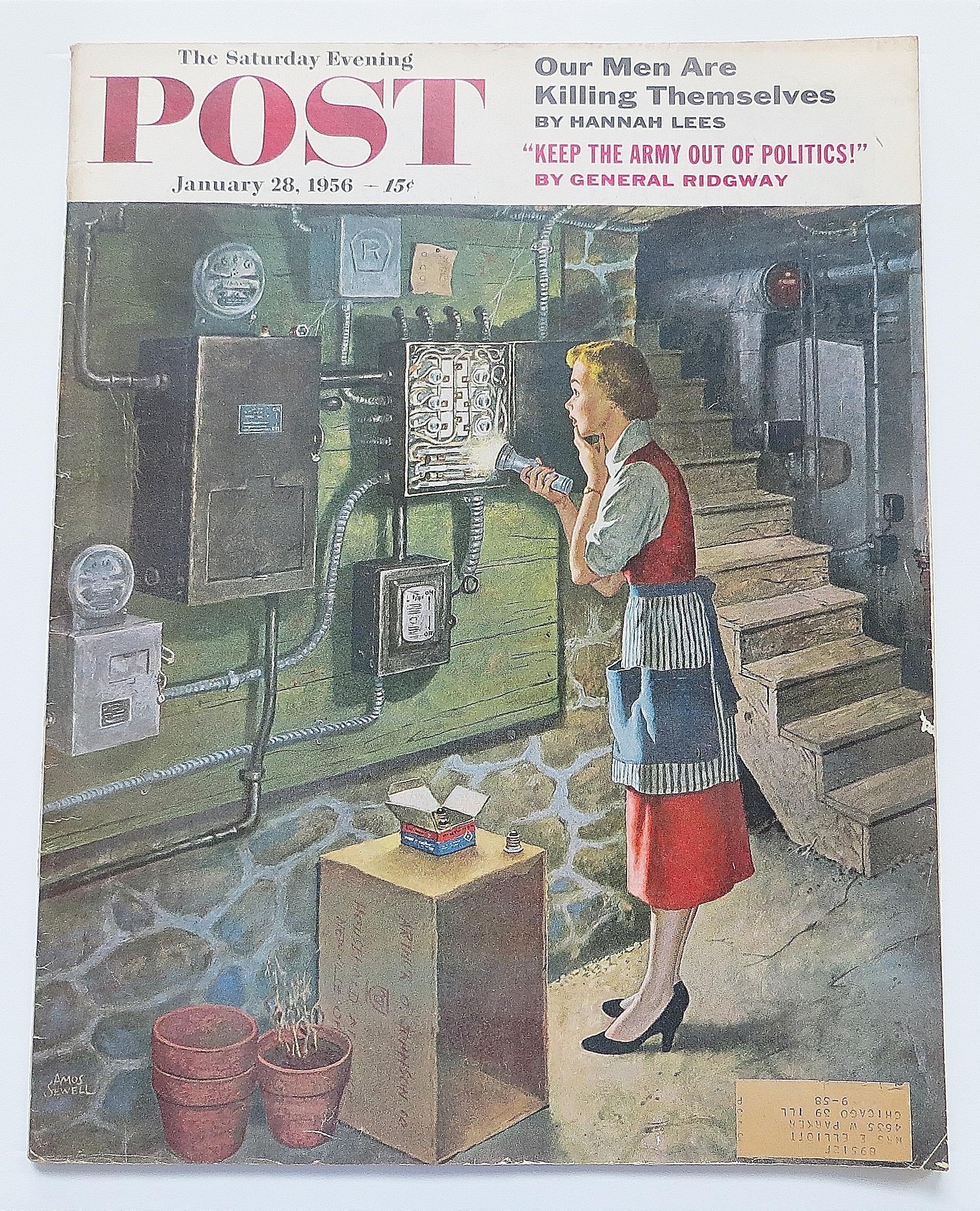 Saturday Evening Post January 28, 1956 General Ridgway