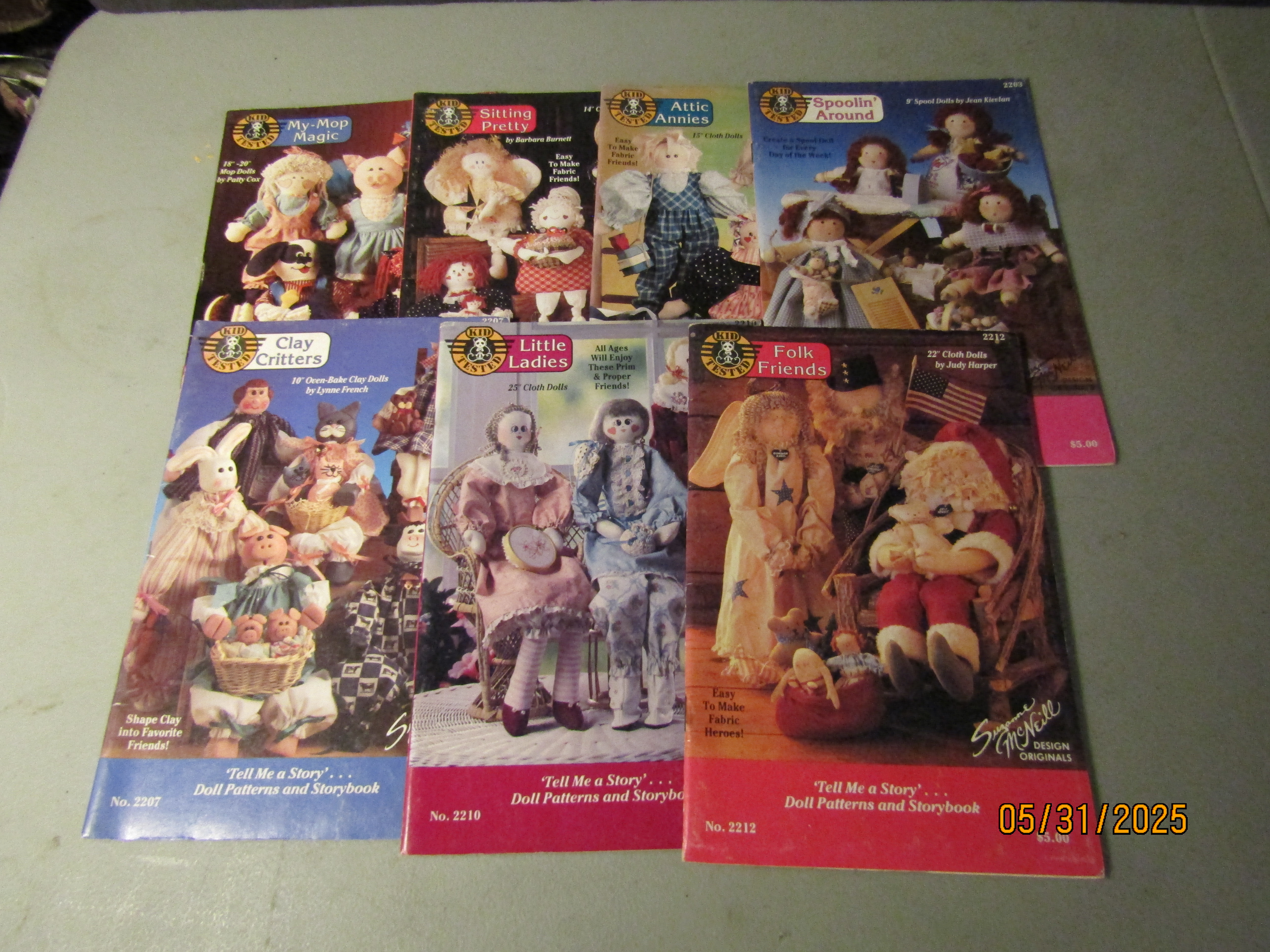 Design Originals Tell Me A Story Doll Patterns & Story