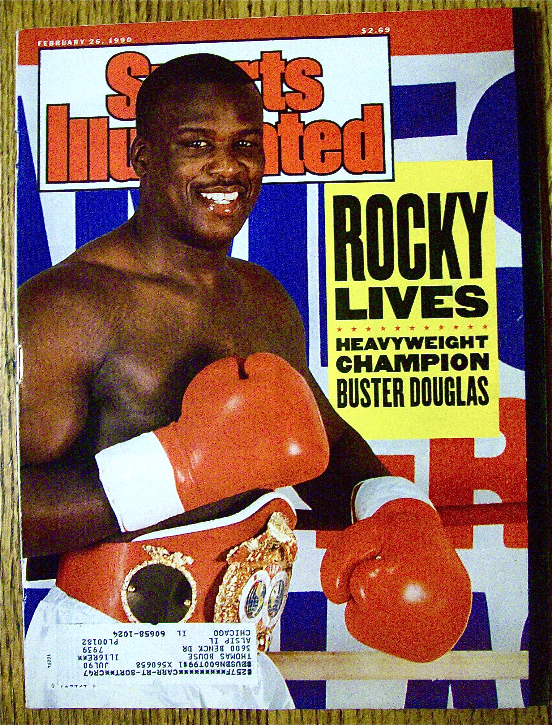 Sport Illustrated Magazine February 26, 1990 Buster D.