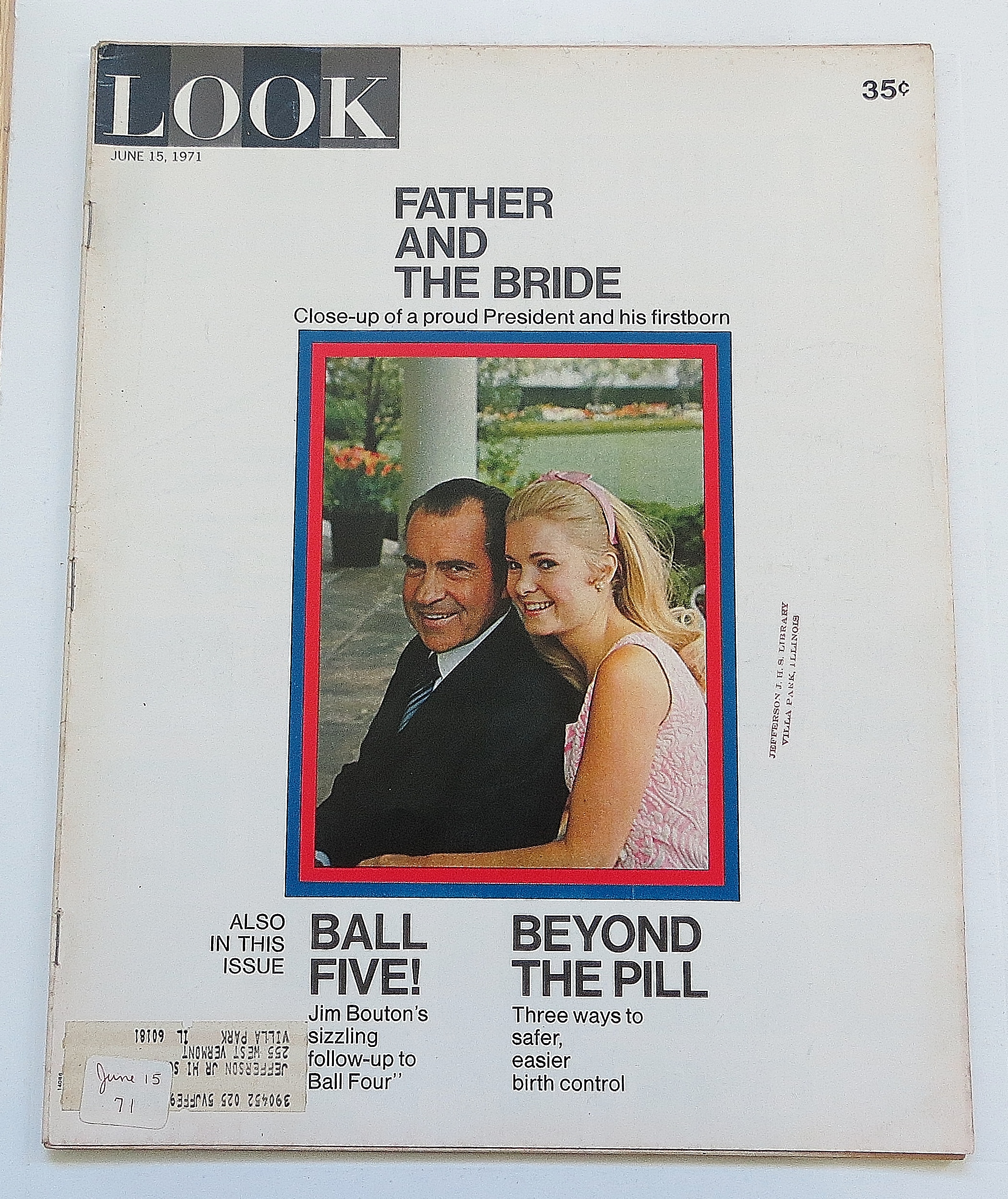 Look Magazine June 15, 1971 Father & Bride