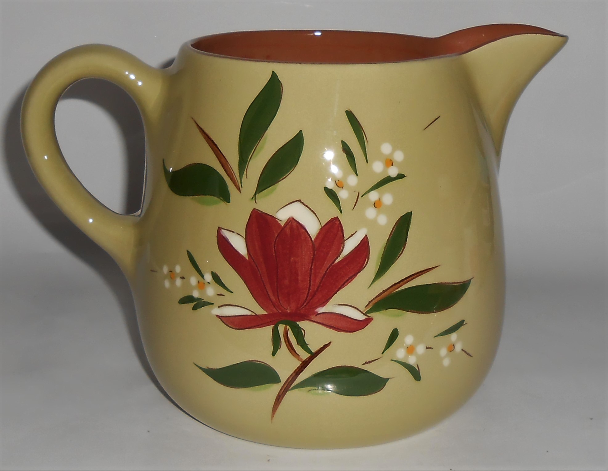 Stangl Pottery Magnolia 64 Oz Pitcher