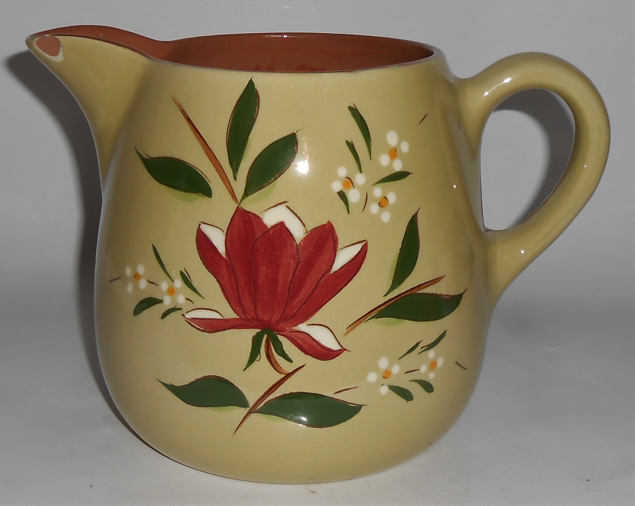 Stangl Pottery Magnolia 64 Oz Pitcher