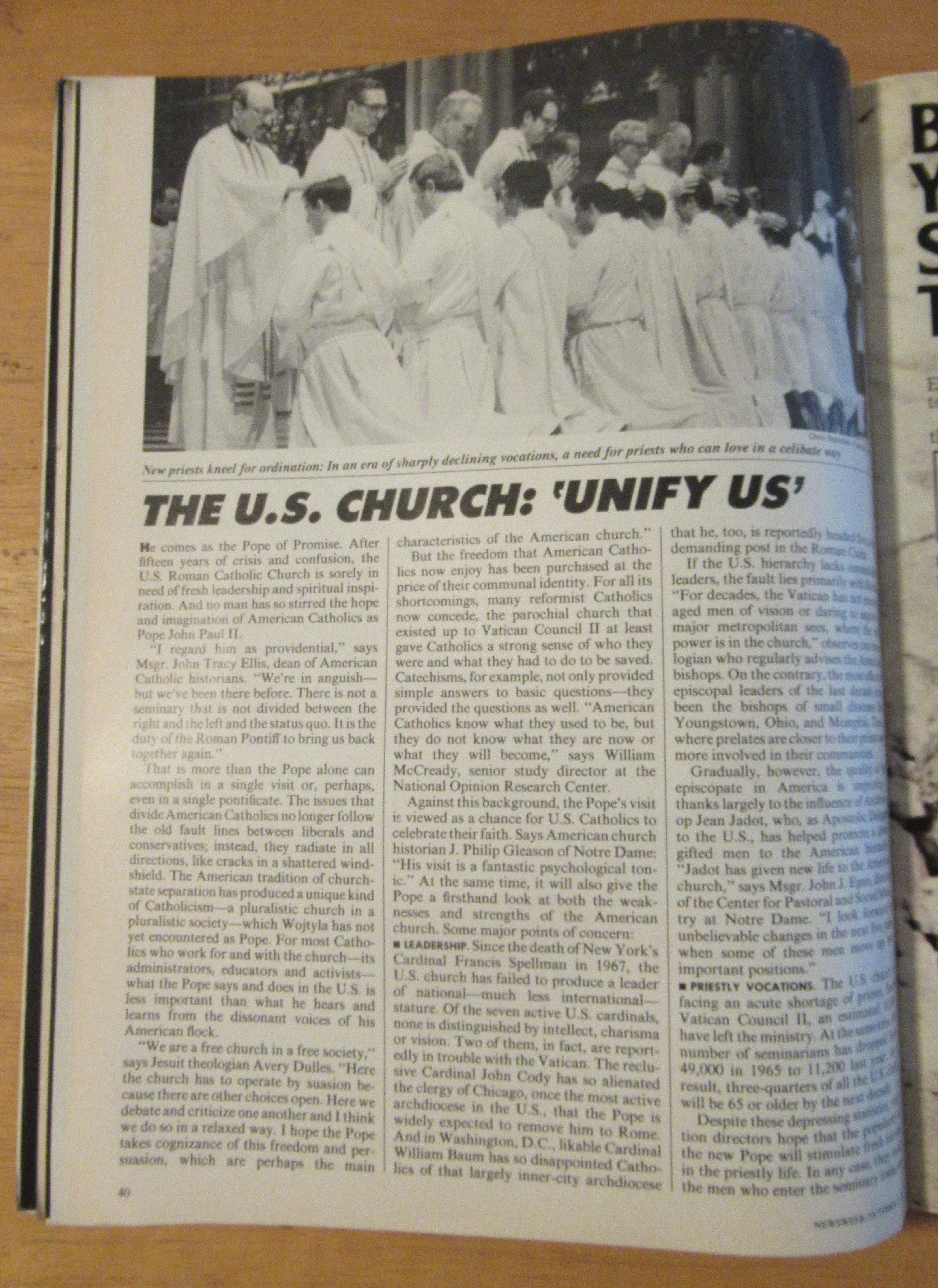Newsweek Magazine-October 8, 1979-Pope's Historic Visit