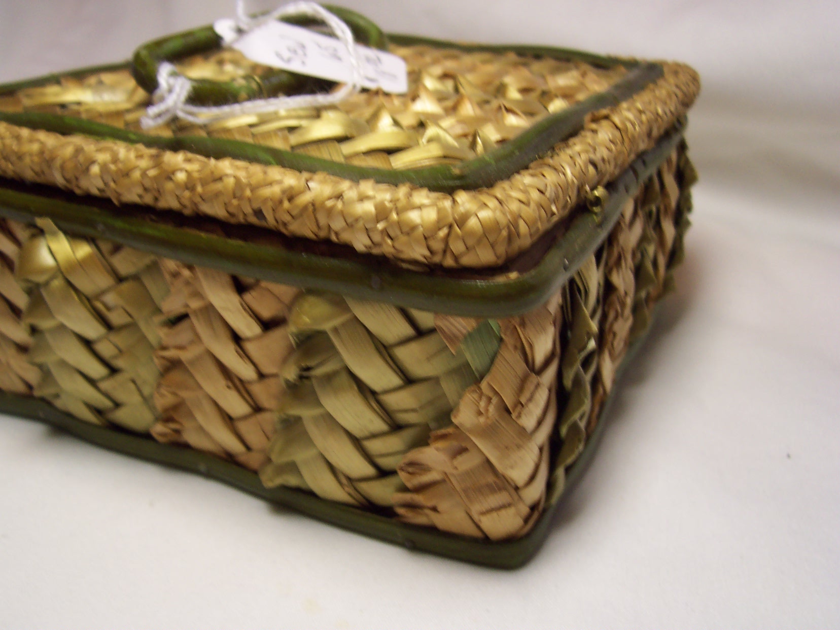 Arts and Crafts Braided Woven Sampler Basket