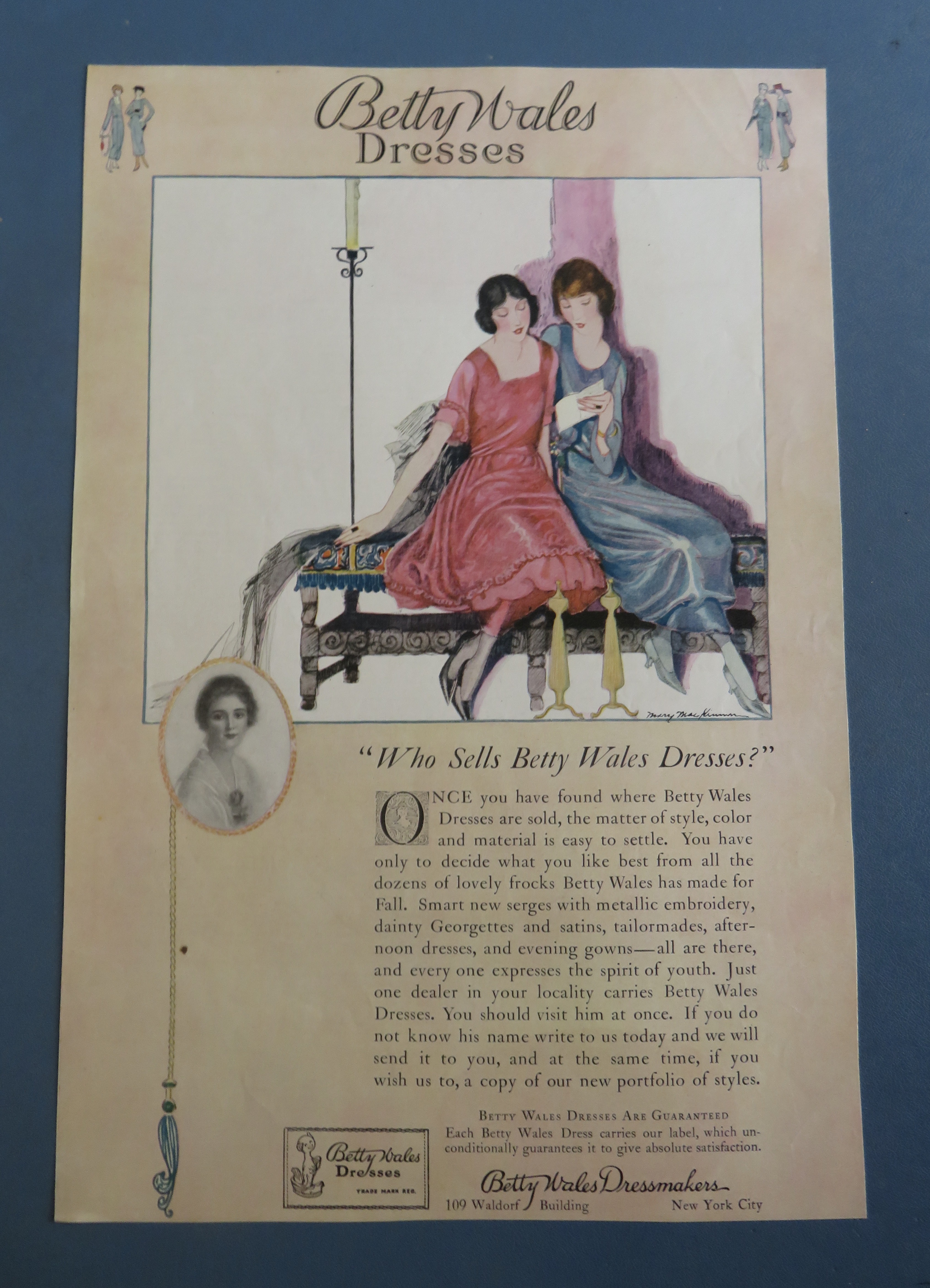 1919 Betty Wales Dresses with Two Women In Dresses