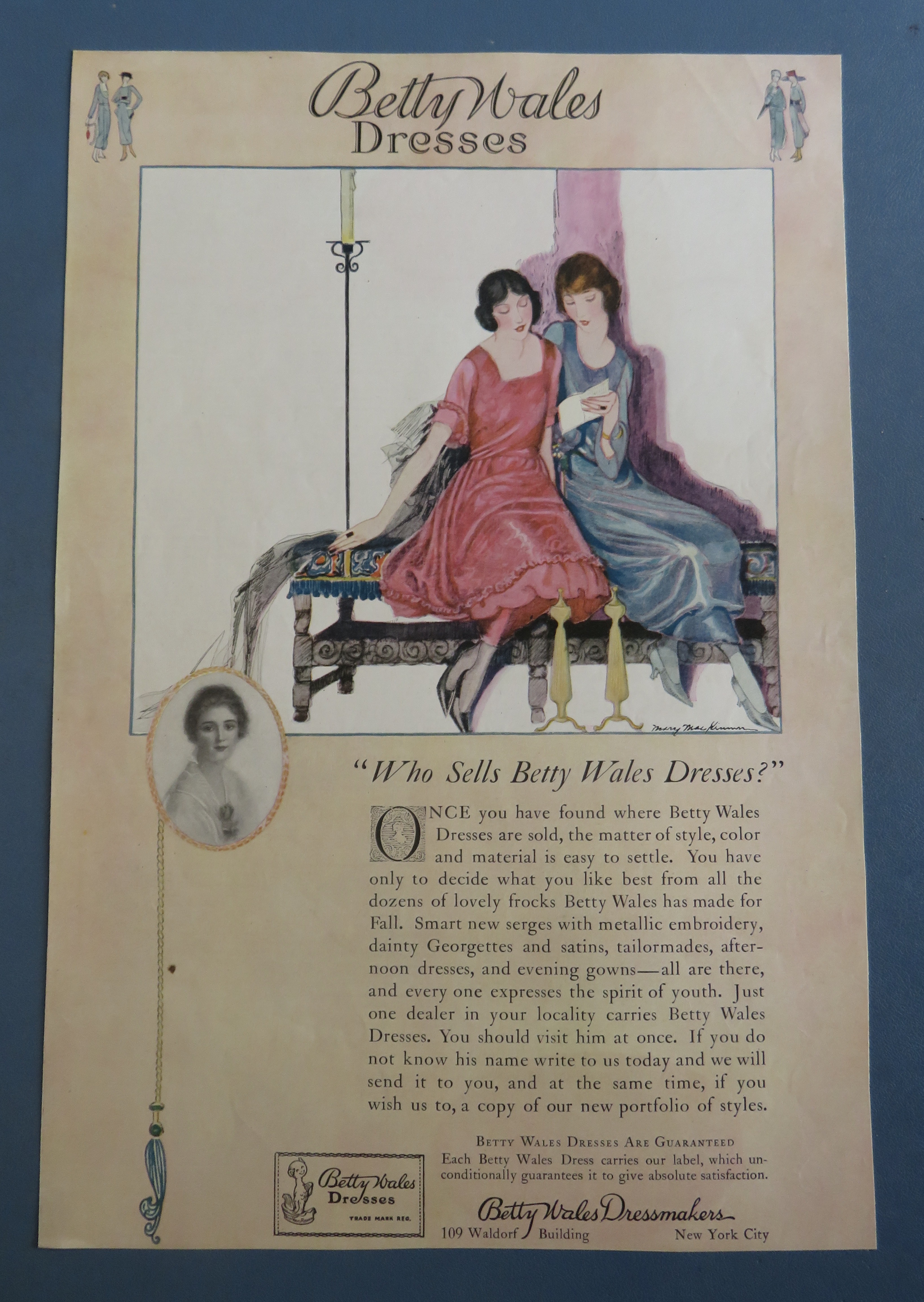 1919 Betty Wales Dresses with Two Women In Dresses