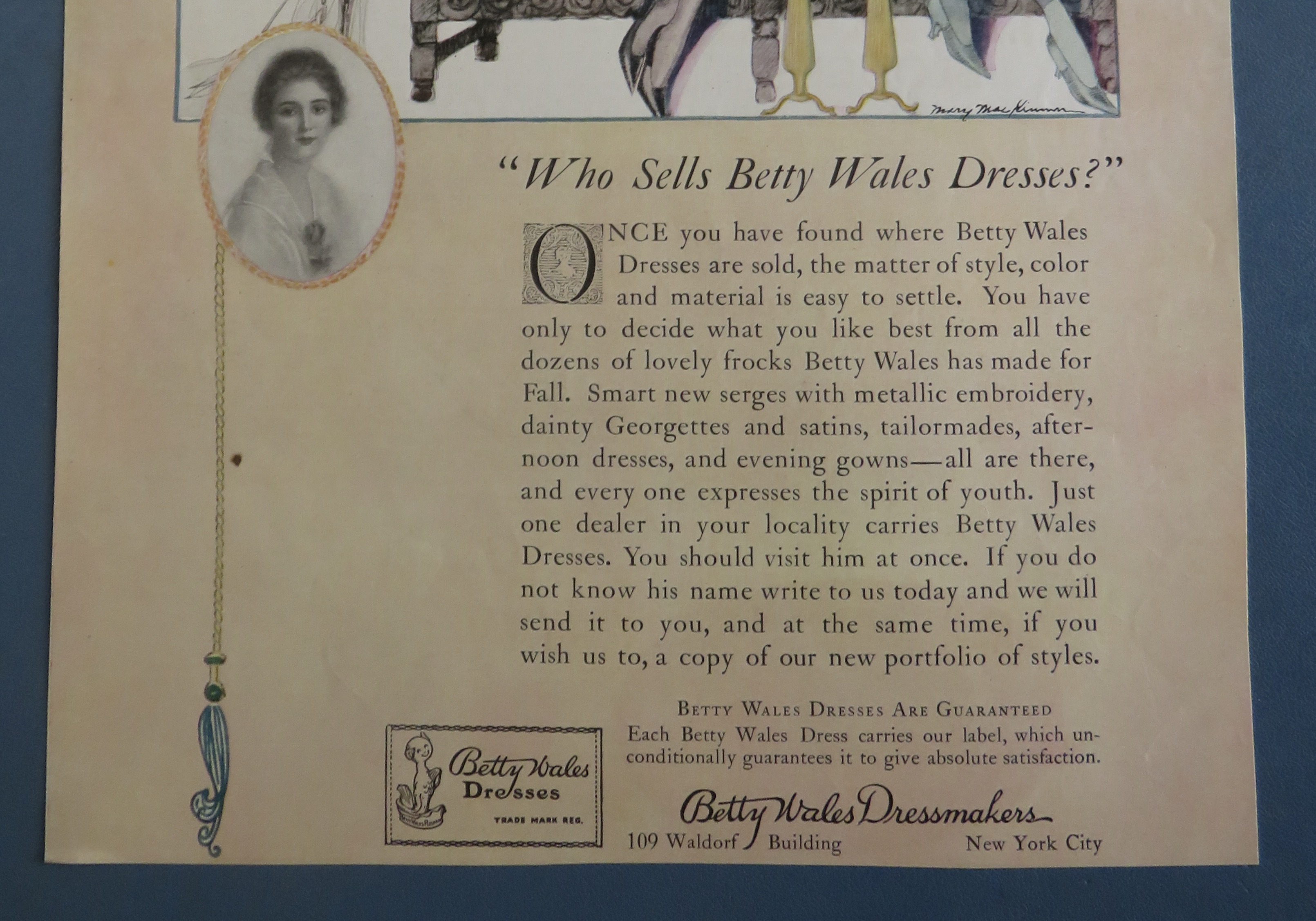 1919 Betty Wales Dresses with Two Women In Dresses