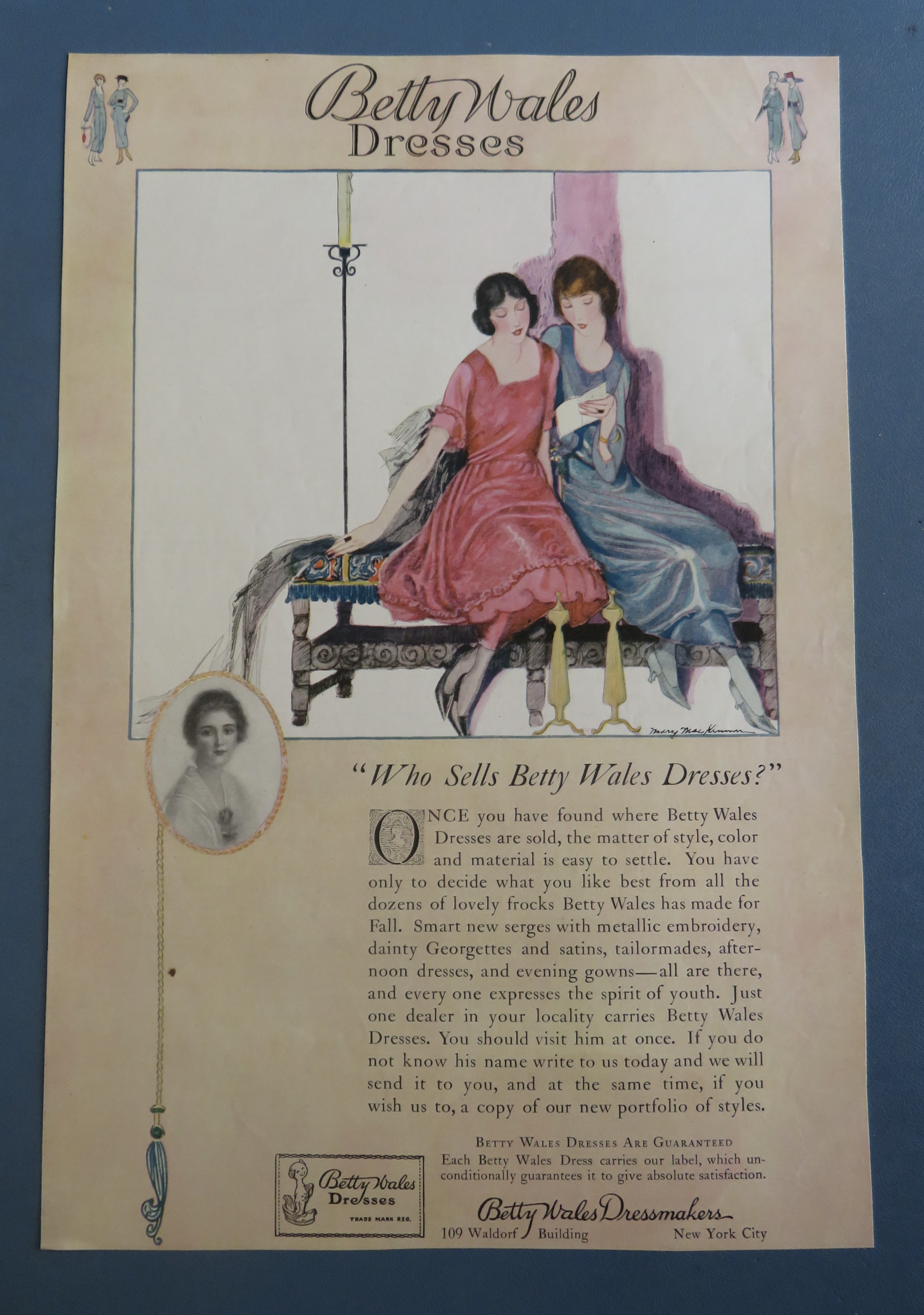 1919 Betty Wales Dresses with Two Women In Dresses