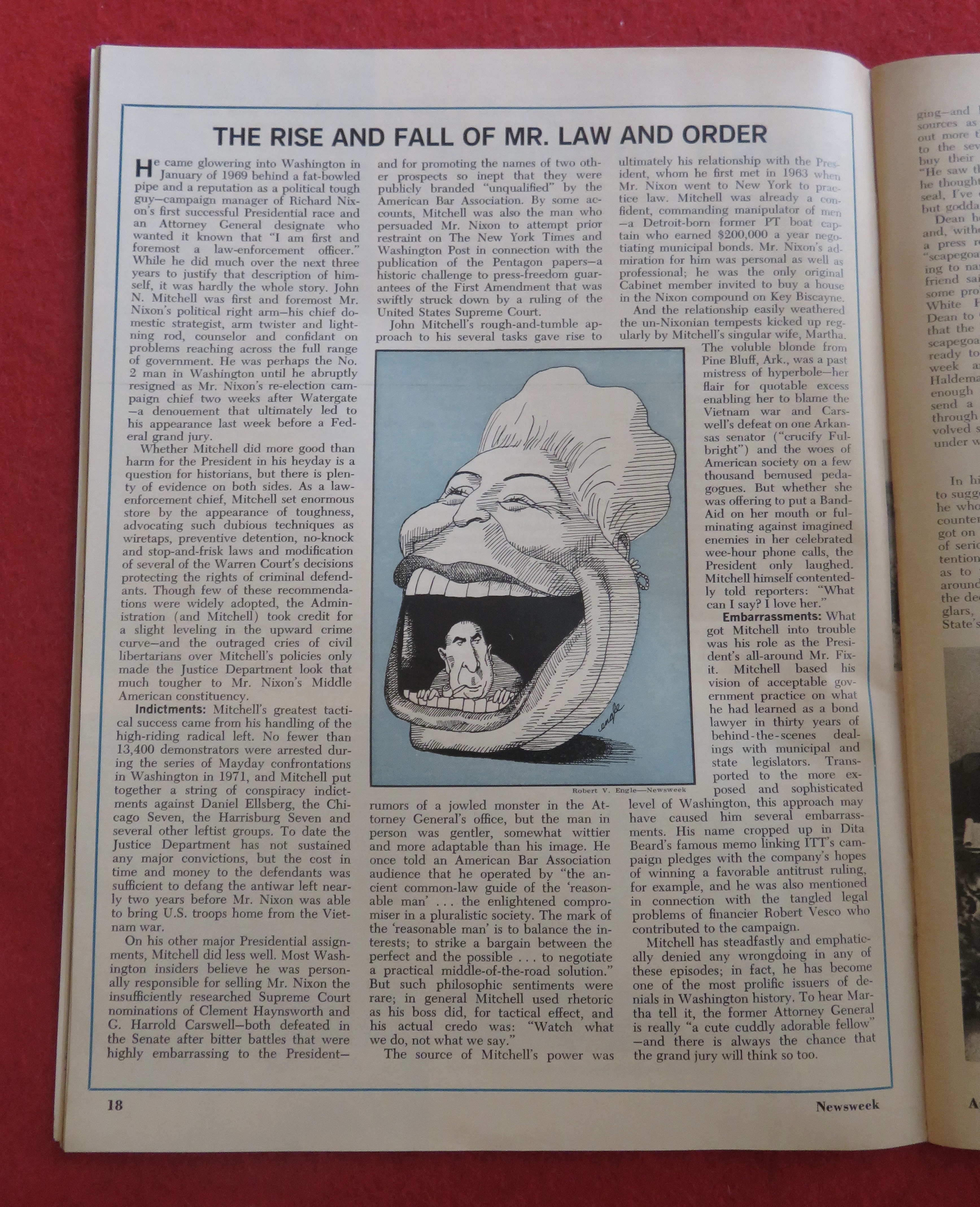 Newsweek Magazine April 30, 1973 Nixon & Watergate
