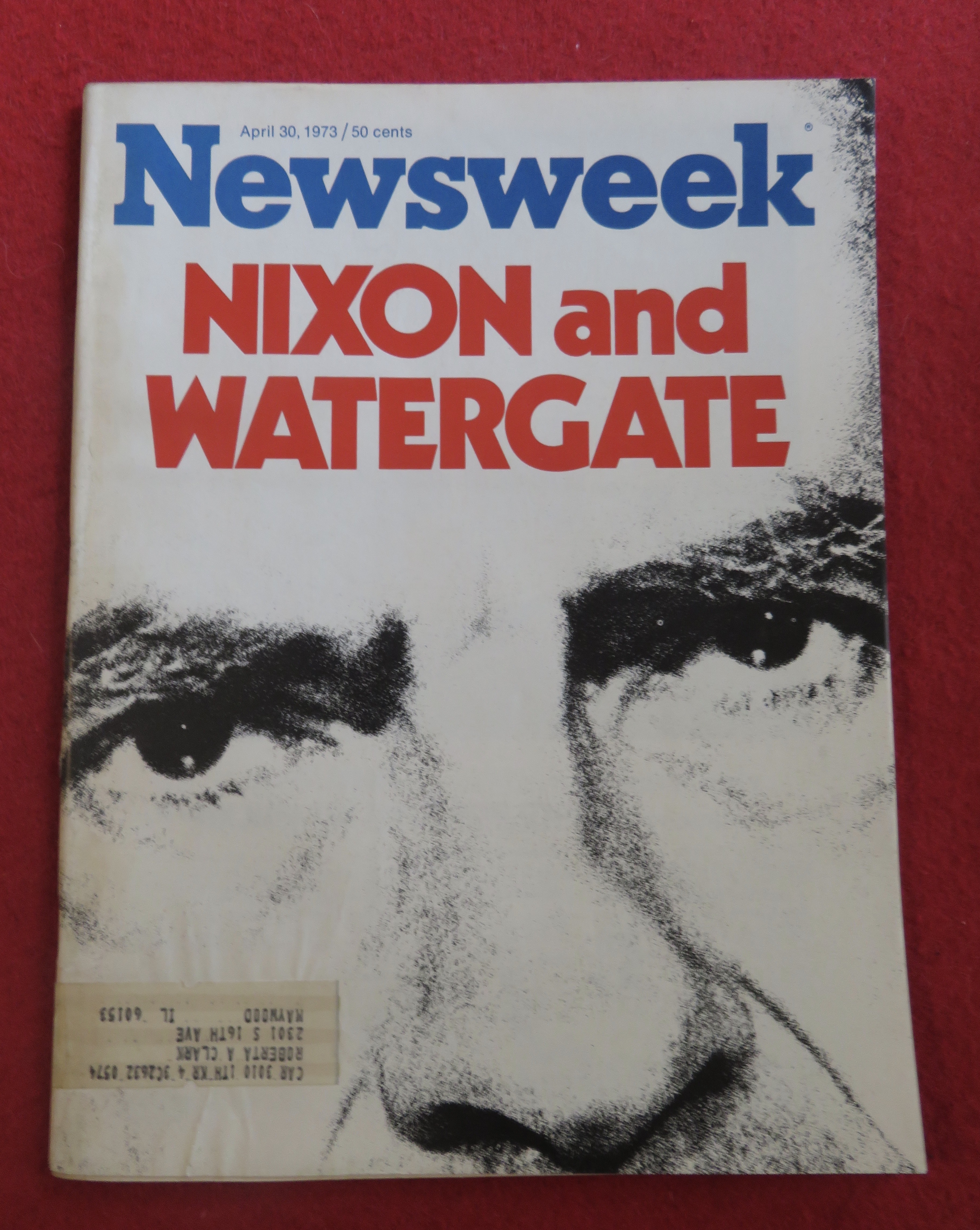 Newsweek Magazine April 30, 1973 Nixon & Watergate