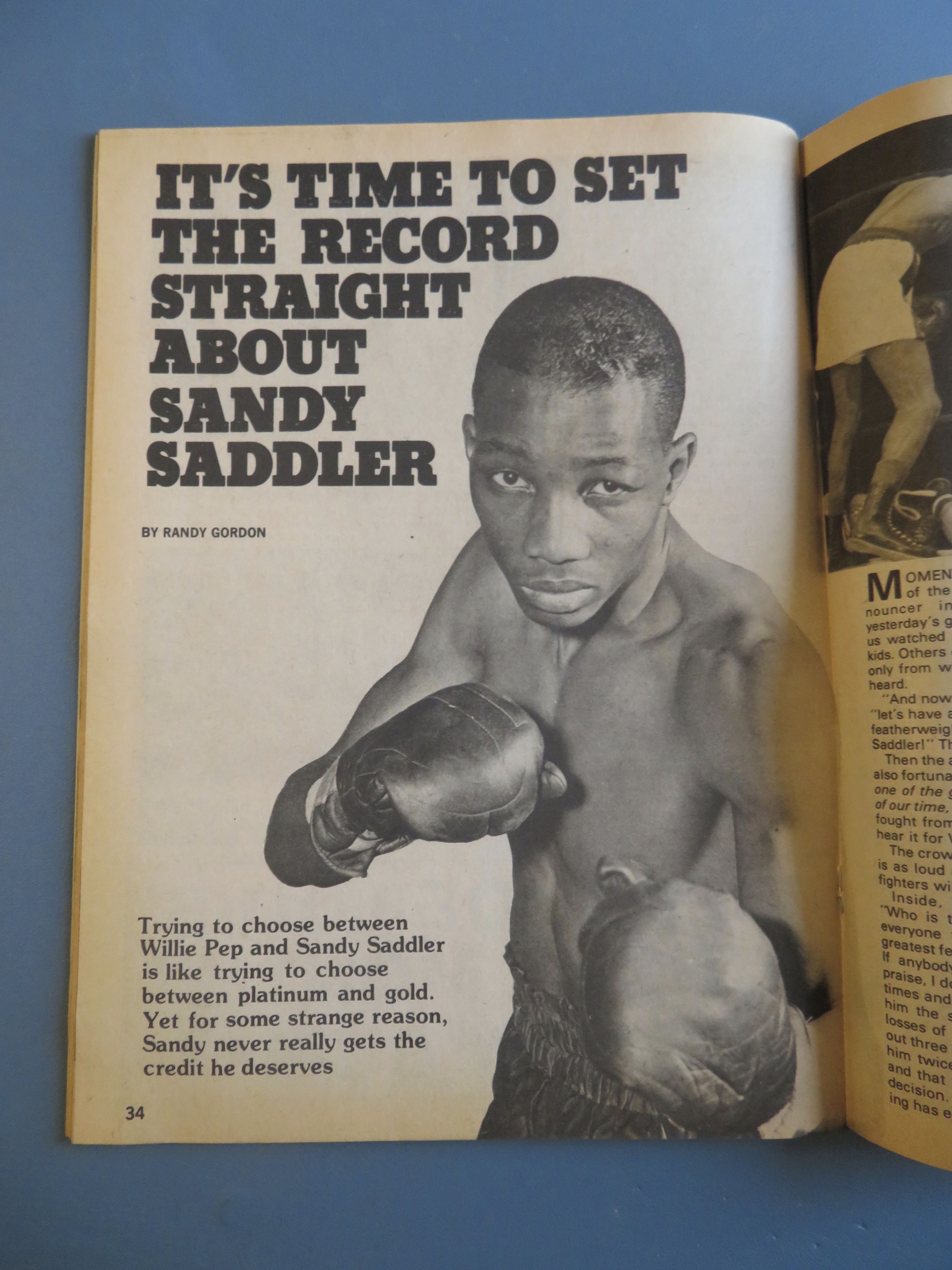Big Book Of Boxing Magazine November 1975 Frazier/Ali